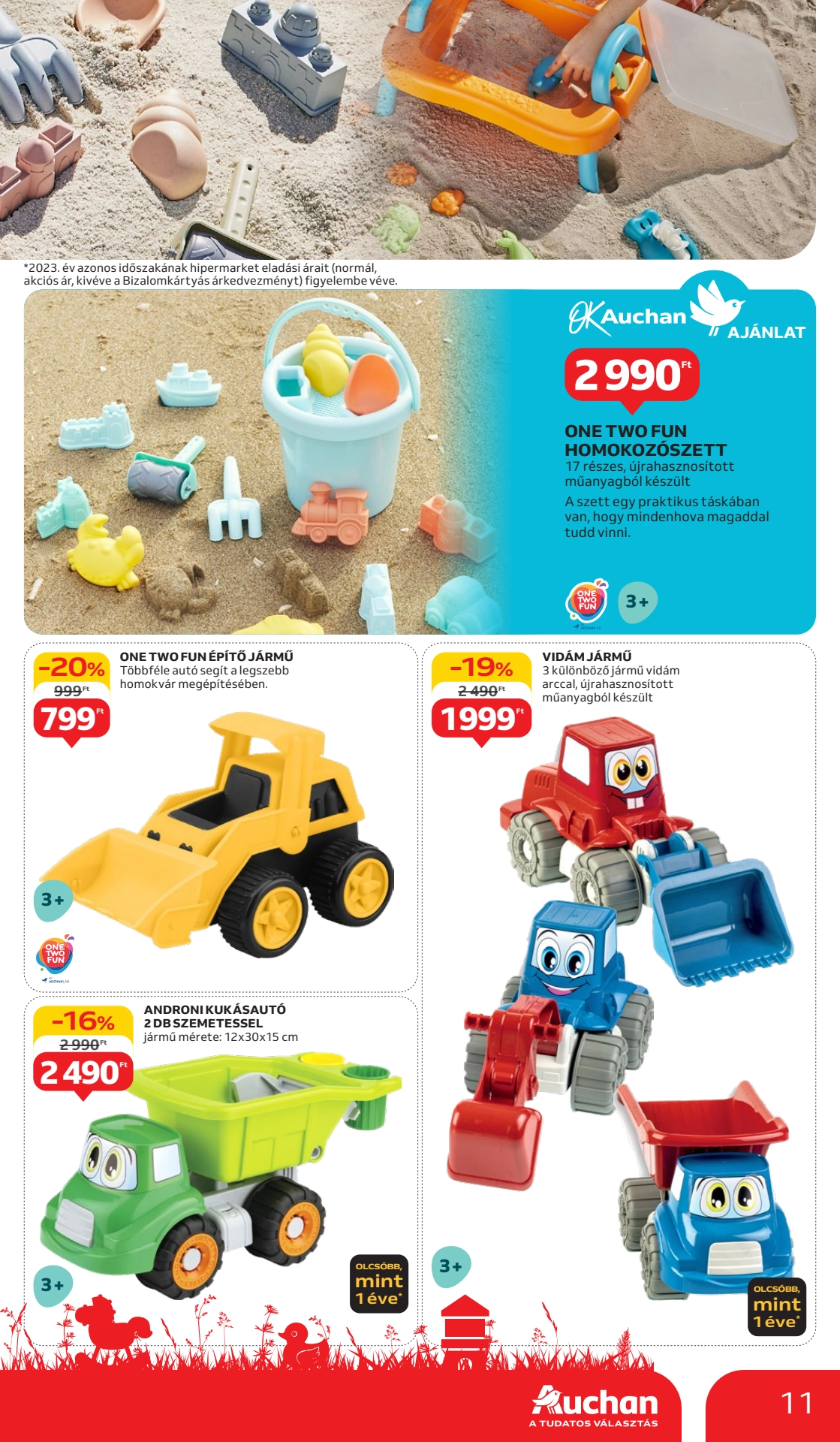 Lapozható Auchan Hipermarket Tavasz szórólap 2024. 04.11-04.24 - 11. oldal Lapozható Auchan Hipermarket Tavasz szórólap 2024. 04.11-04.24 - 11. oldal