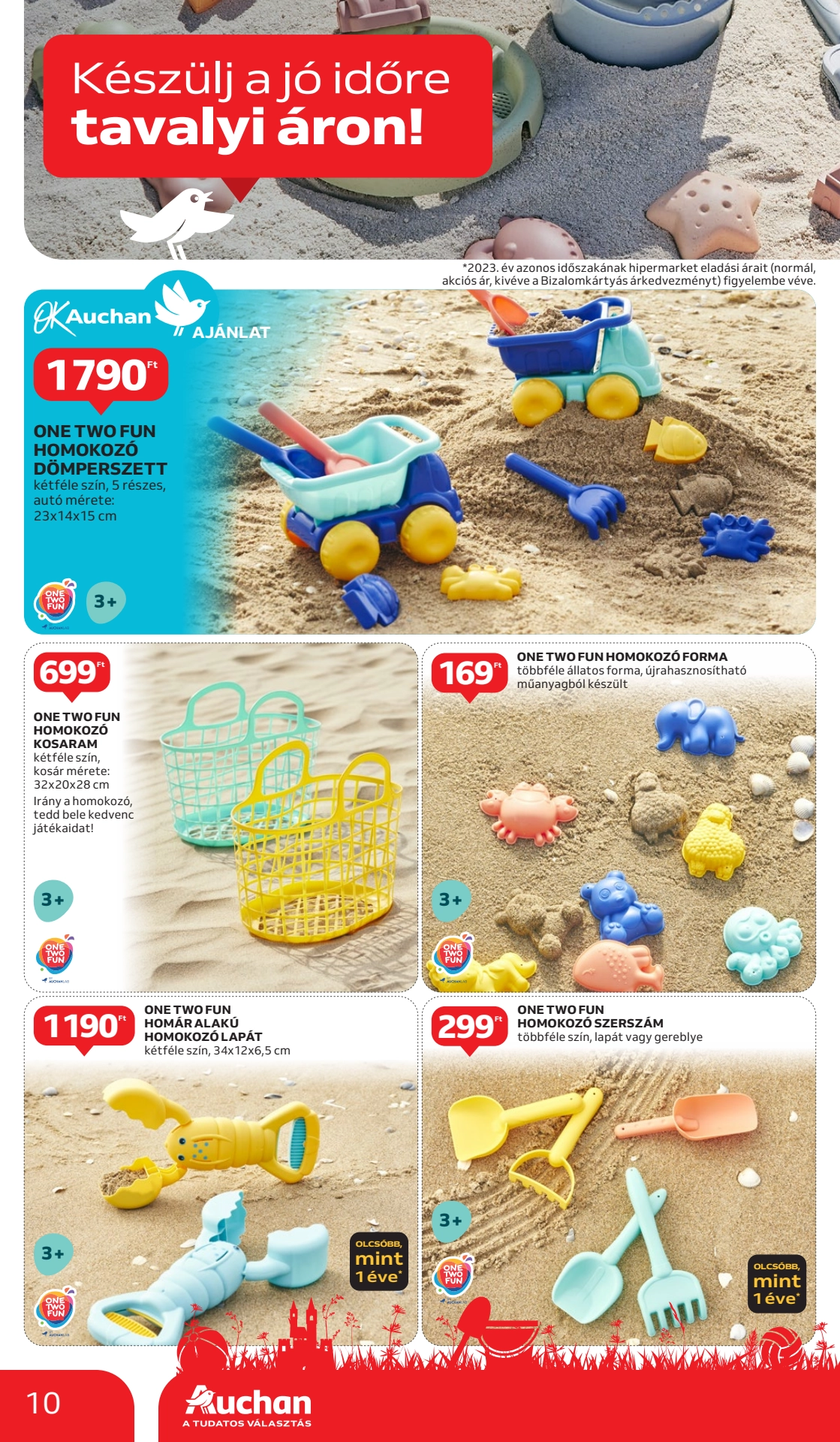 Lapozható Auchan Hipermarket Tavasz szórólap 2024. 04.11-04.24 - 10. oldal Lapozható Auchan Hipermarket Tavasz szórólap 2024. 04.11-04.24 - 10. oldal