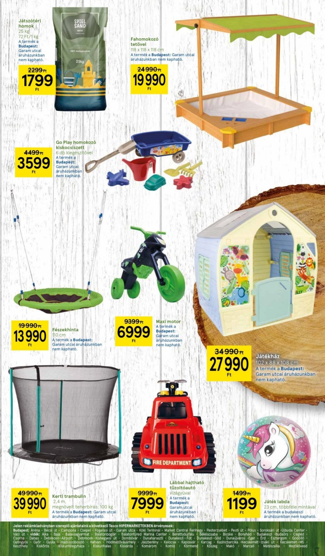 Lapozható Tesco Hipermarket Kert szórólap 2024. 04.04-05.01 - 5. oldal Lapozható Tesco Hipermarket Kert szórólap 2024. 04.04-05.01 - 5. oldal