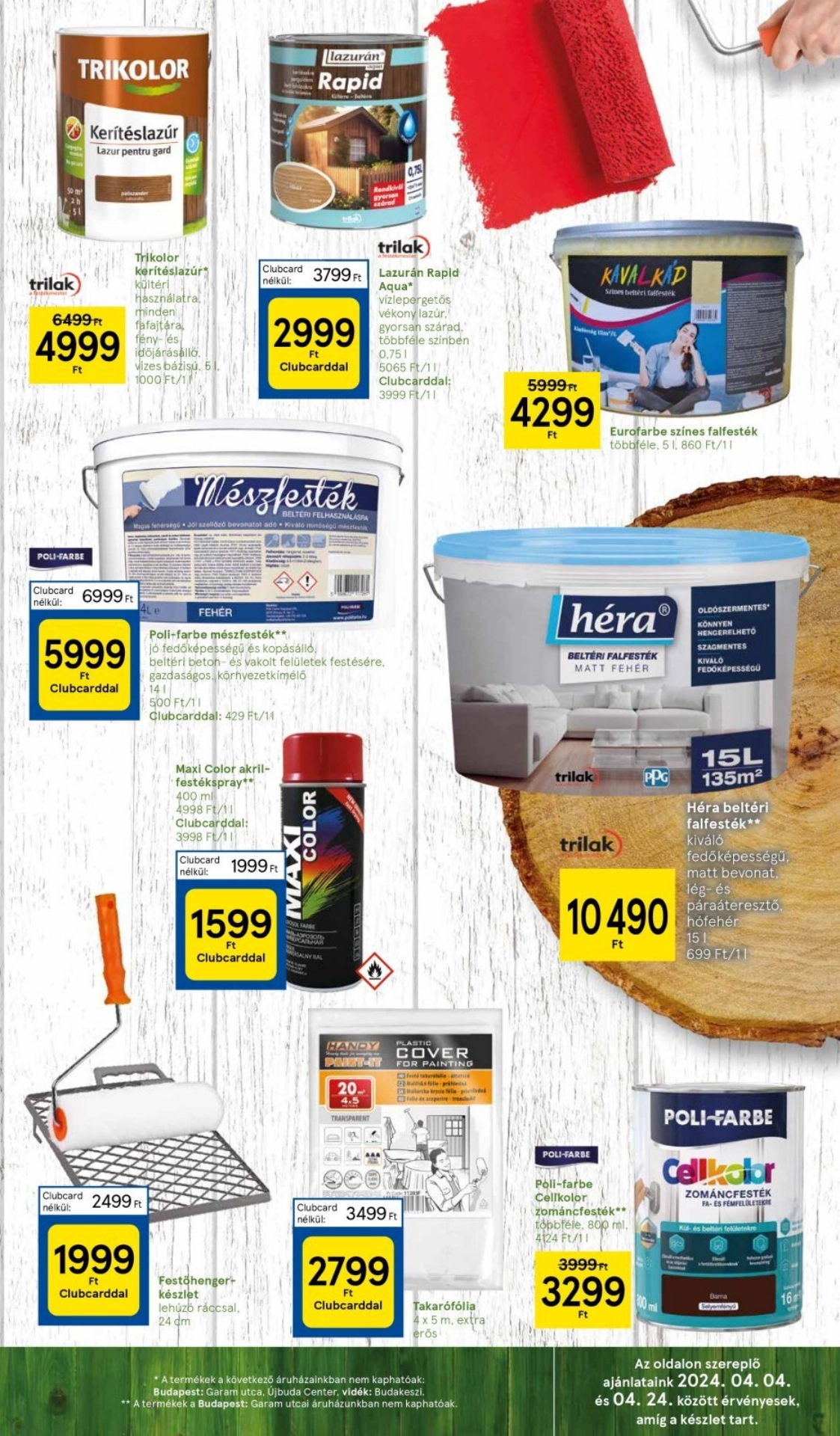 Lapozható Tesco Hipermarket Kert szórólap 2024. 04.04-05.01 - 13. oldal Lapozható Tesco Hipermarket Kert szórólap 2024. 04.04-05.01 - 13. oldal