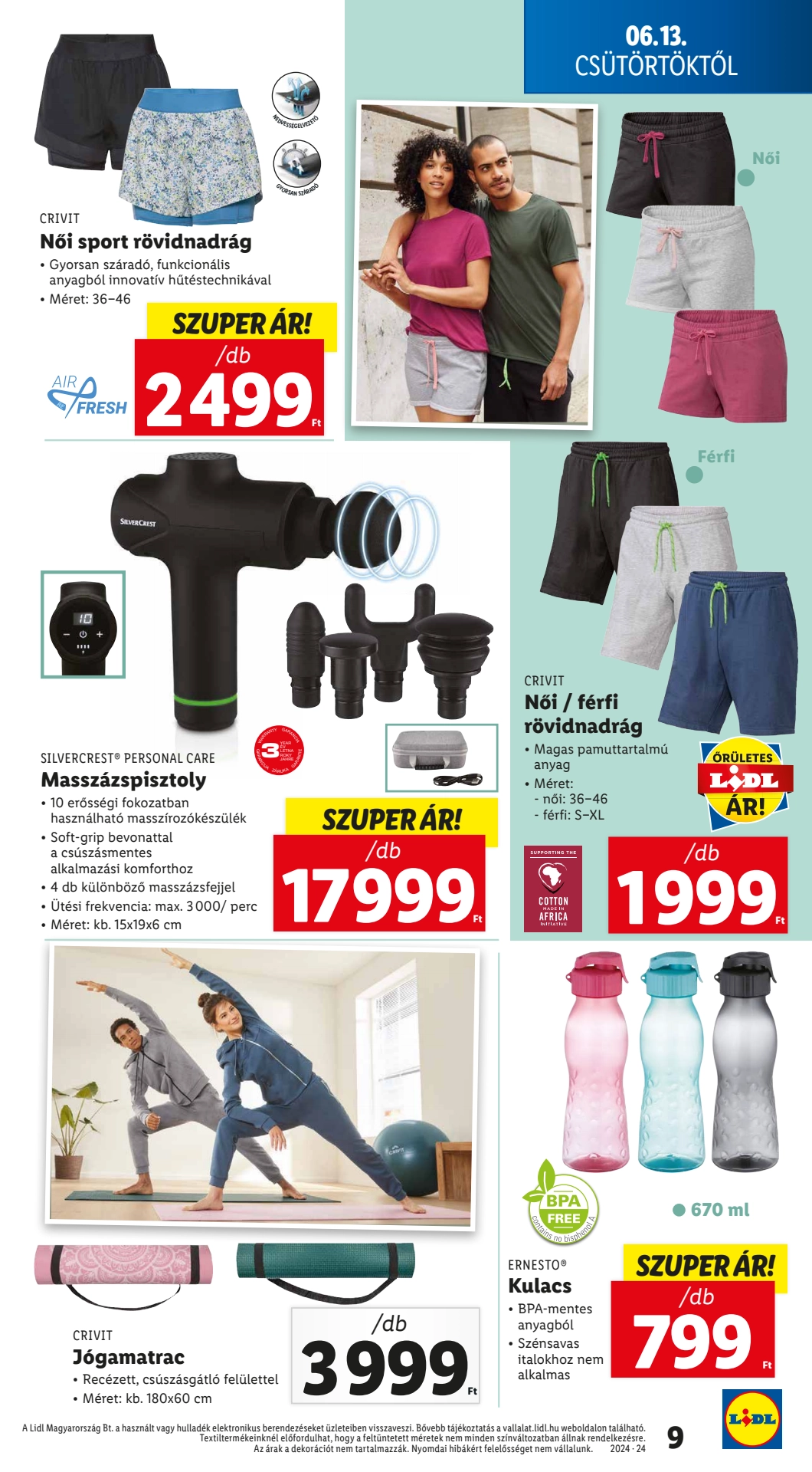 Lapozható Lidl Nonfood szórólap 2024. 06.13 - 9. oldal Lapozható Lidl Nonfood szórólap 2024. 06.13 - 9. oldal