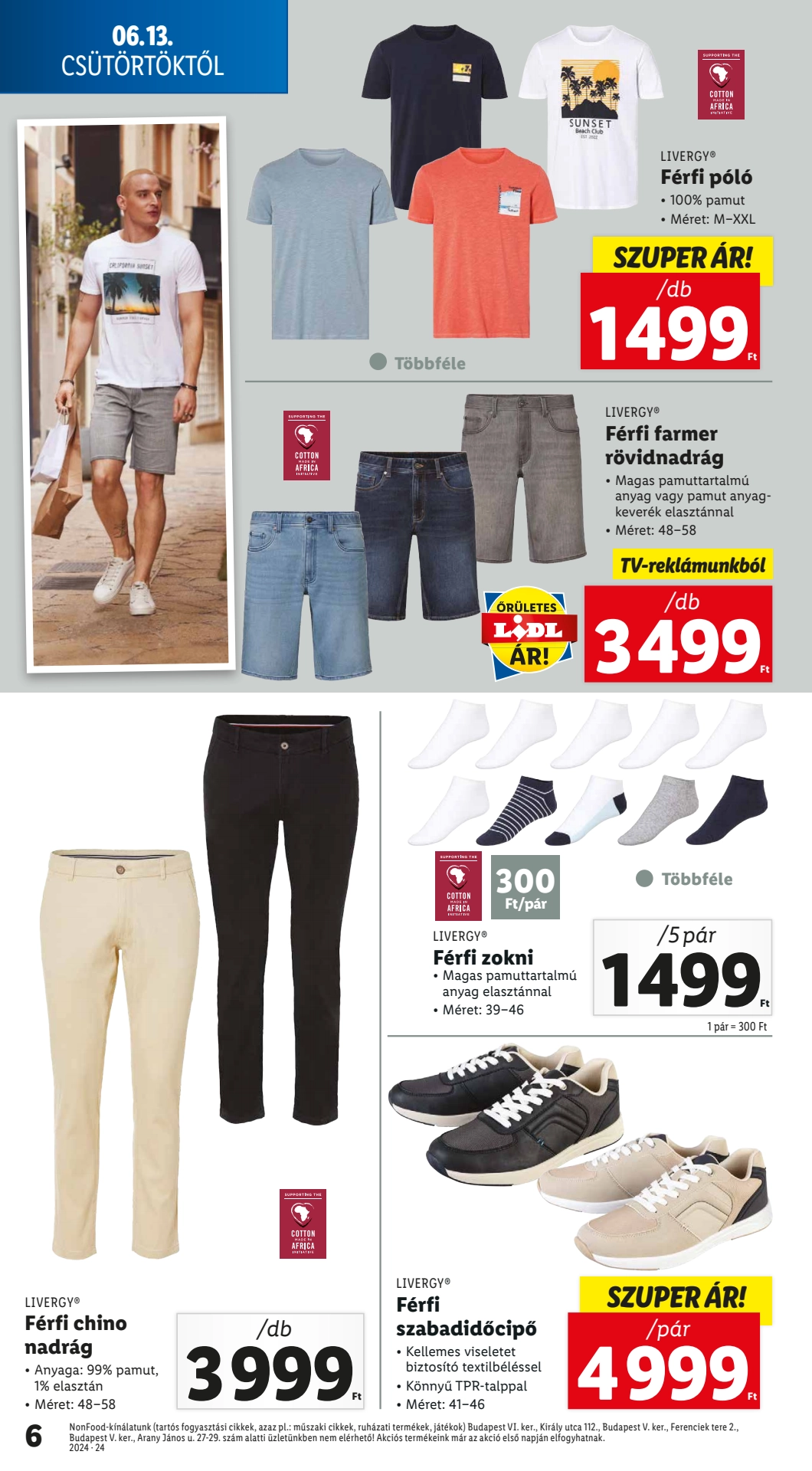 Lapozható Lidl Nonfood szórólap 2024. 06.13 - 6. oldal Lapozható Lidl Nonfood szórólap 2024. 06.13 - 6. oldal