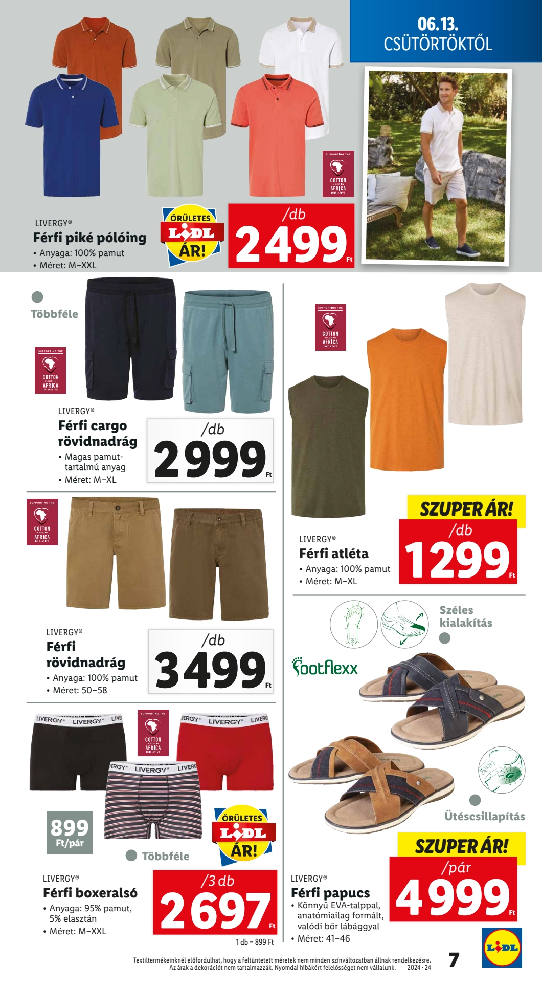 Lapozható Lidl Nonfood szórólap 2024. 06.13 - 7. oldal Lapozható Lidl Nonfood szórólap 2024. 06.13 - 7. oldal
