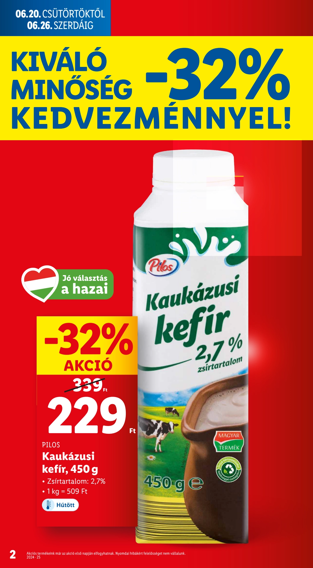 Lapozható Lidl szórólap 2024. 06.20-06.26 - 2. oldal Lapozható Lidl szórólap 2024. 06.20-06.26 - 2. oldal