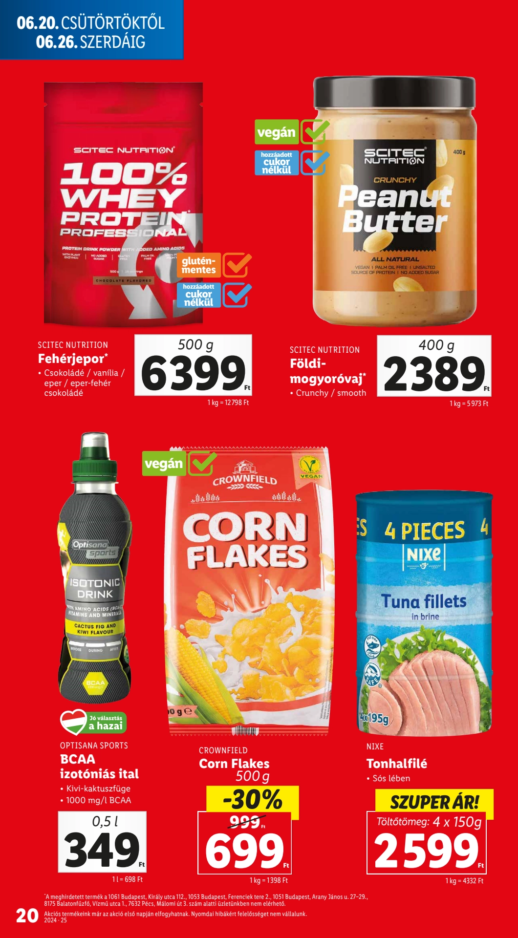 Lapozható Lidl szórólap 2024. 06.20-06.26 - 20. oldal Lapozható Lidl szórólap 2024. 06.20-06.26 - 20. oldal