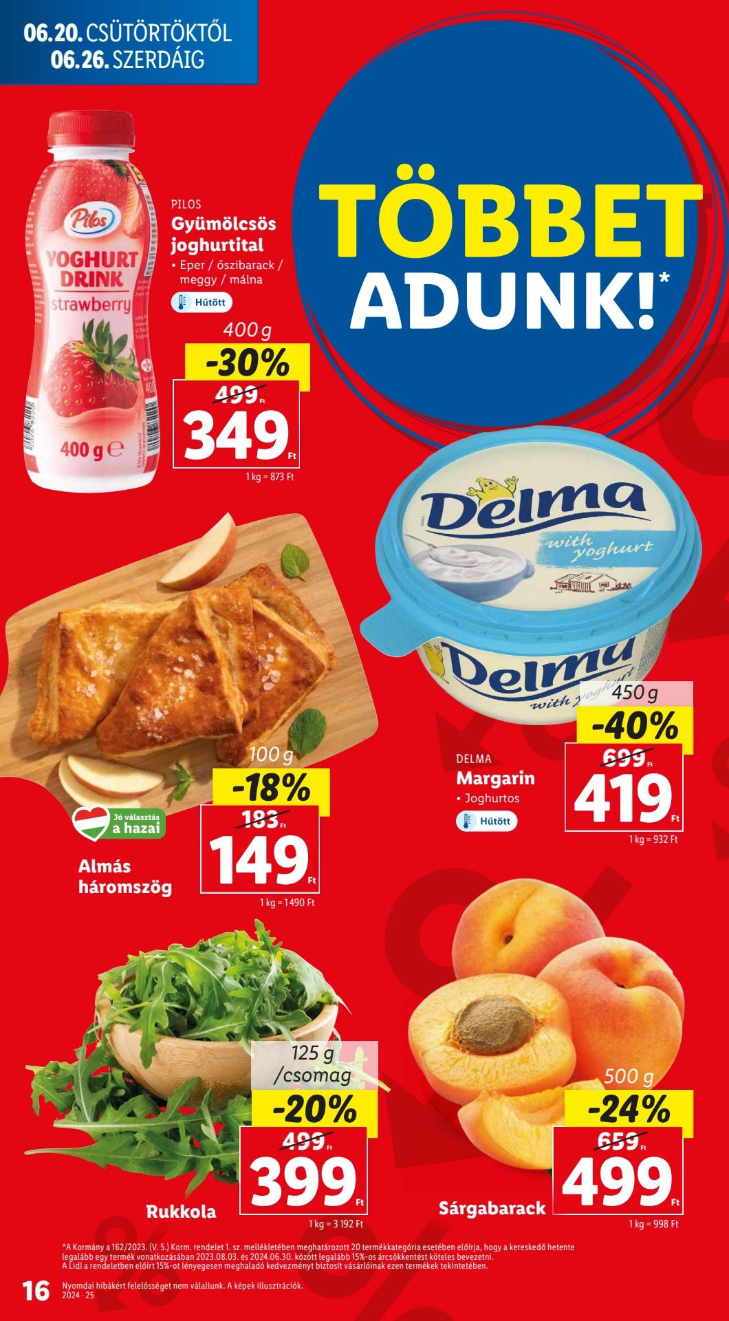 Lapozható Lidl szórólap 2024. 06.20-06.26 - 16. oldal Lapozható Lidl szórólap 2024. 06.20-06.26 - 16. oldal