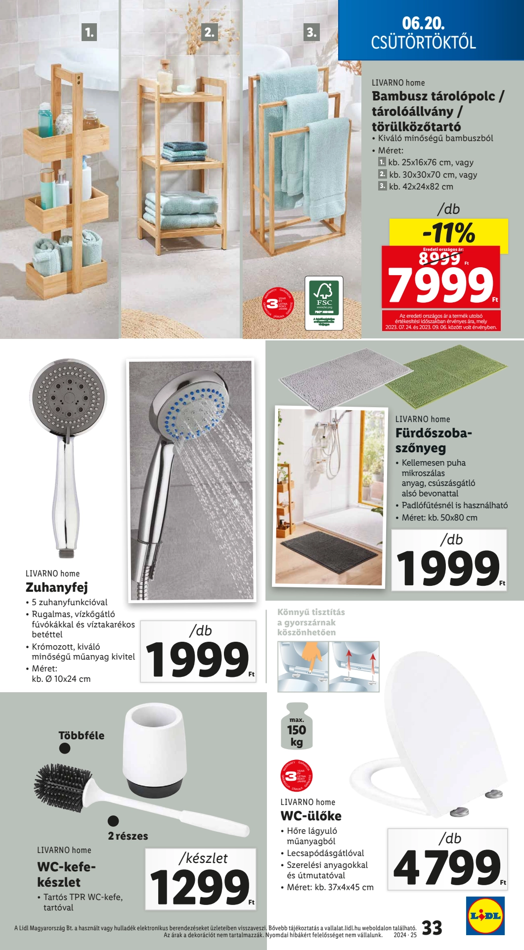 Lapozható Lidl szórólap 2024. 06.20-06.26 - 33. oldal Lapozható Lidl szórólap 2024. 06.20-06.26 - 33. oldal