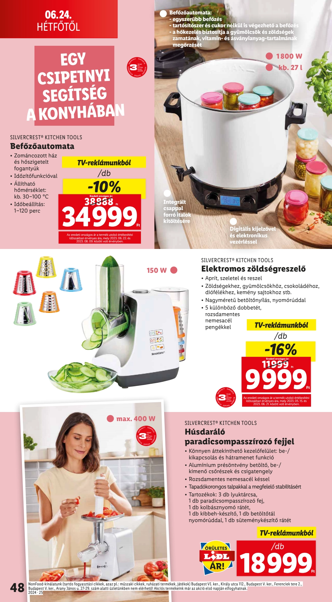 Lapozható Lidl szórólap 2024. 06.20-06.26 - 48. oldal Lapozható Lidl szórólap 2024. 06.20-06.26 - 48. oldal