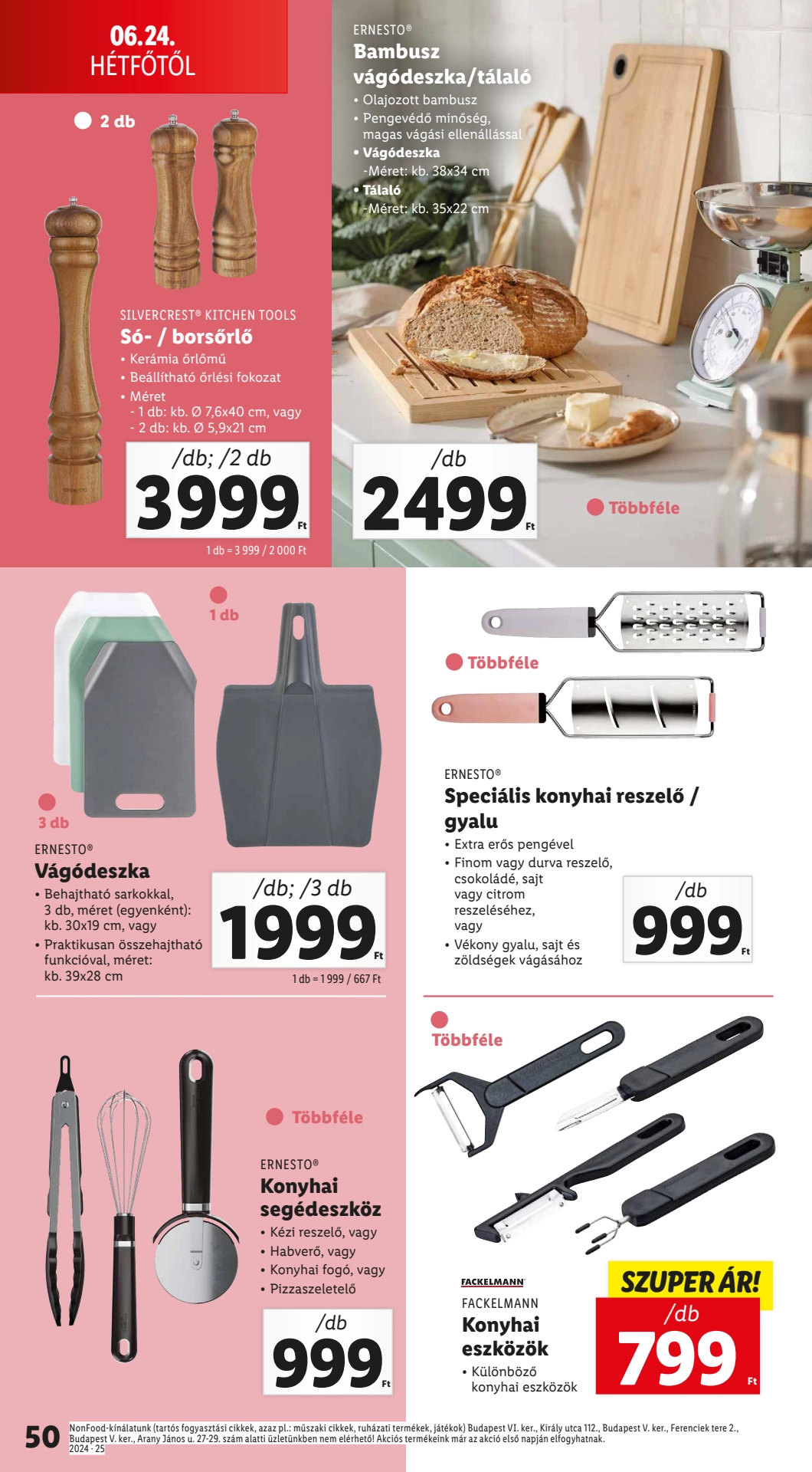 Lapozható Lidl szórólap 2024. 06.20-06.26 - 50. oldal Lapozható Lidl szórólap 2024. 06.20-06.26 - 50. oldal