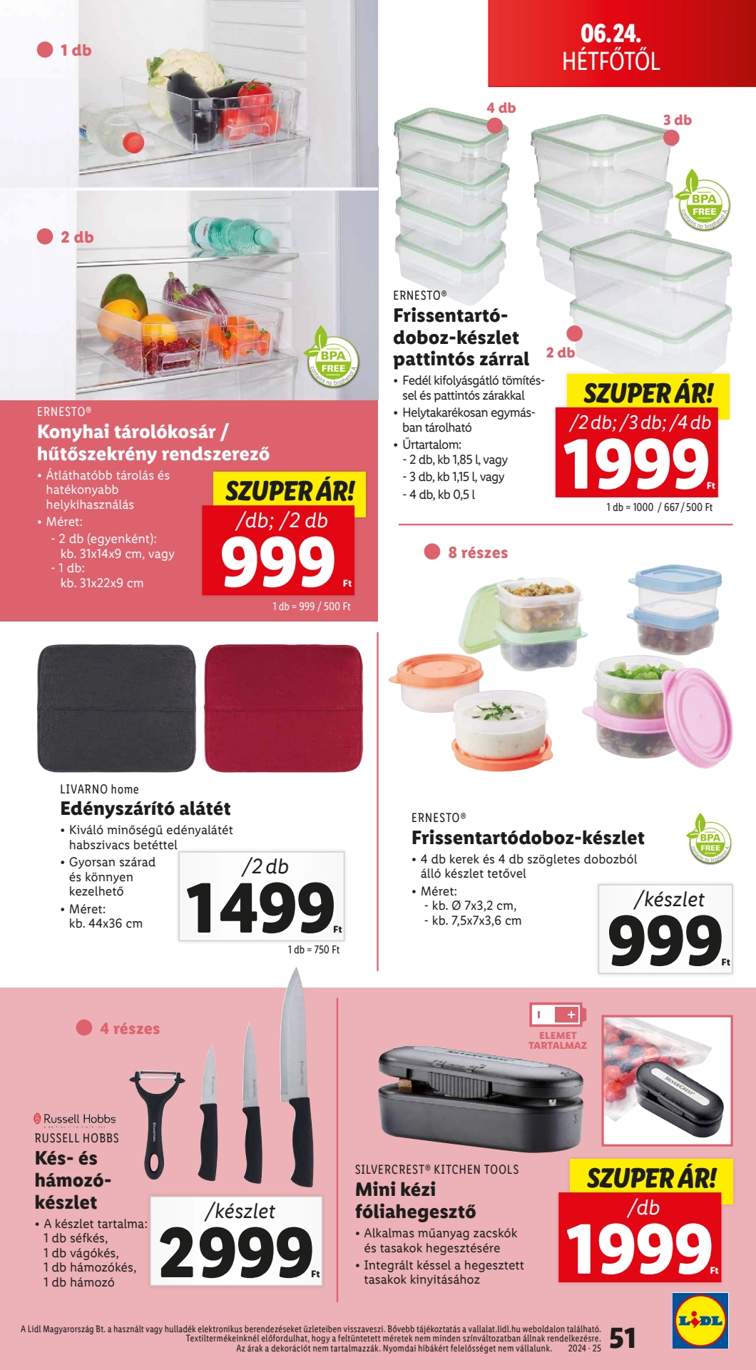 Lapozható Lidl szórólap 2024. 06.20-06.26 - 51. oldal Lapozható Lidl szórólap 2024. 06.20-06.26 - 51. oldal