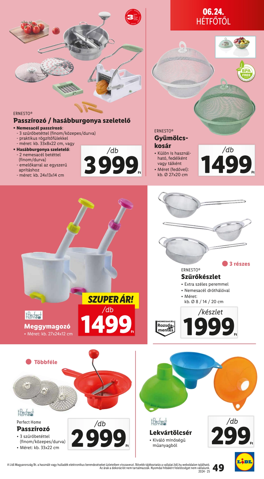 Lapozható Lidl szórólap 2024. 06.20-06.26 - 49. oldal Lapozható Lidl szórólap 2024. 06.20-06.26 - 49. oldal
