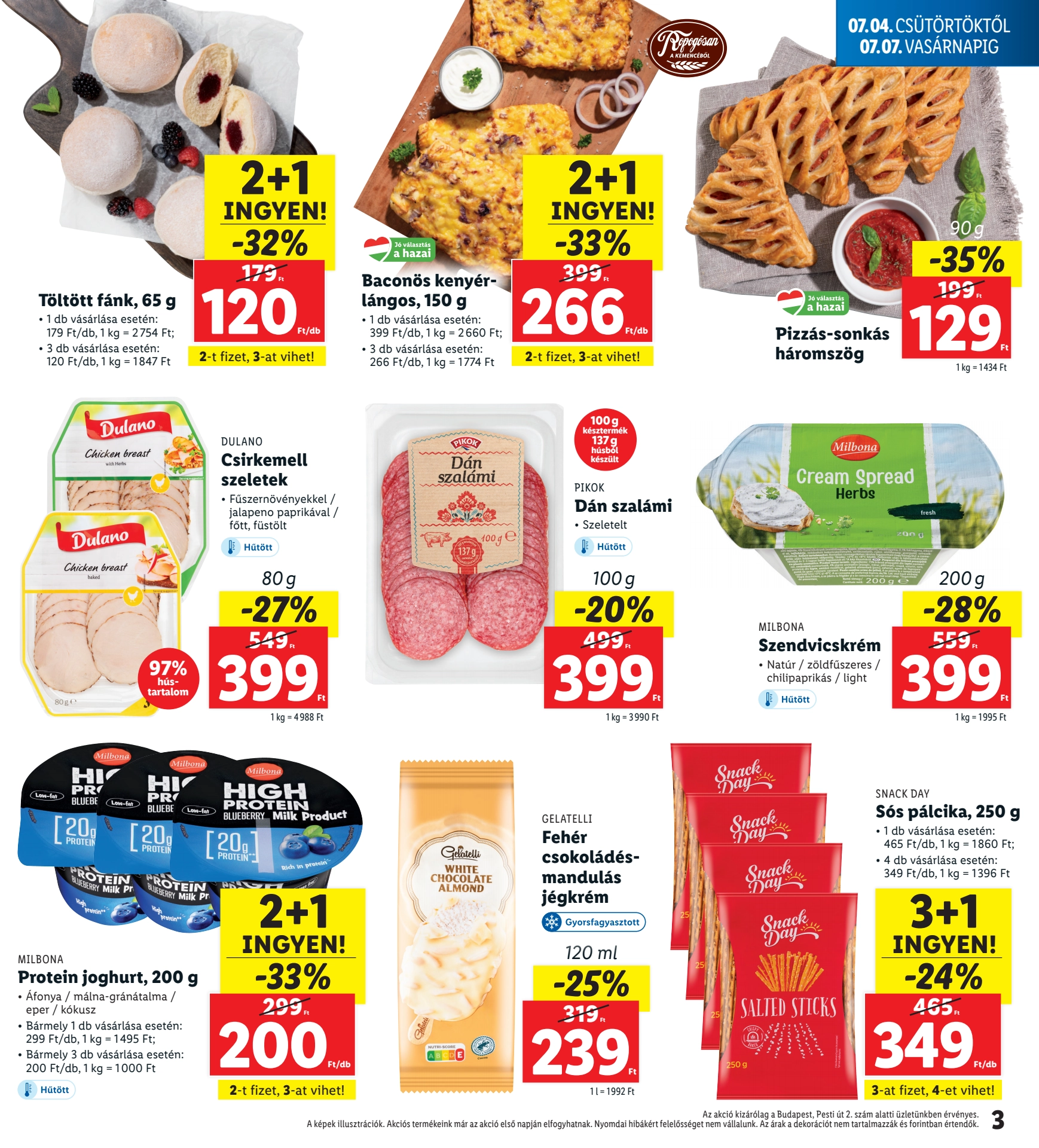 Lapozható Lidl Regionális szórólap 2024. 07.04-07.07 - 3. oldal Lapozható Lidl Regionális szórólap 2024. 07.04-07.07 - 3. oldal