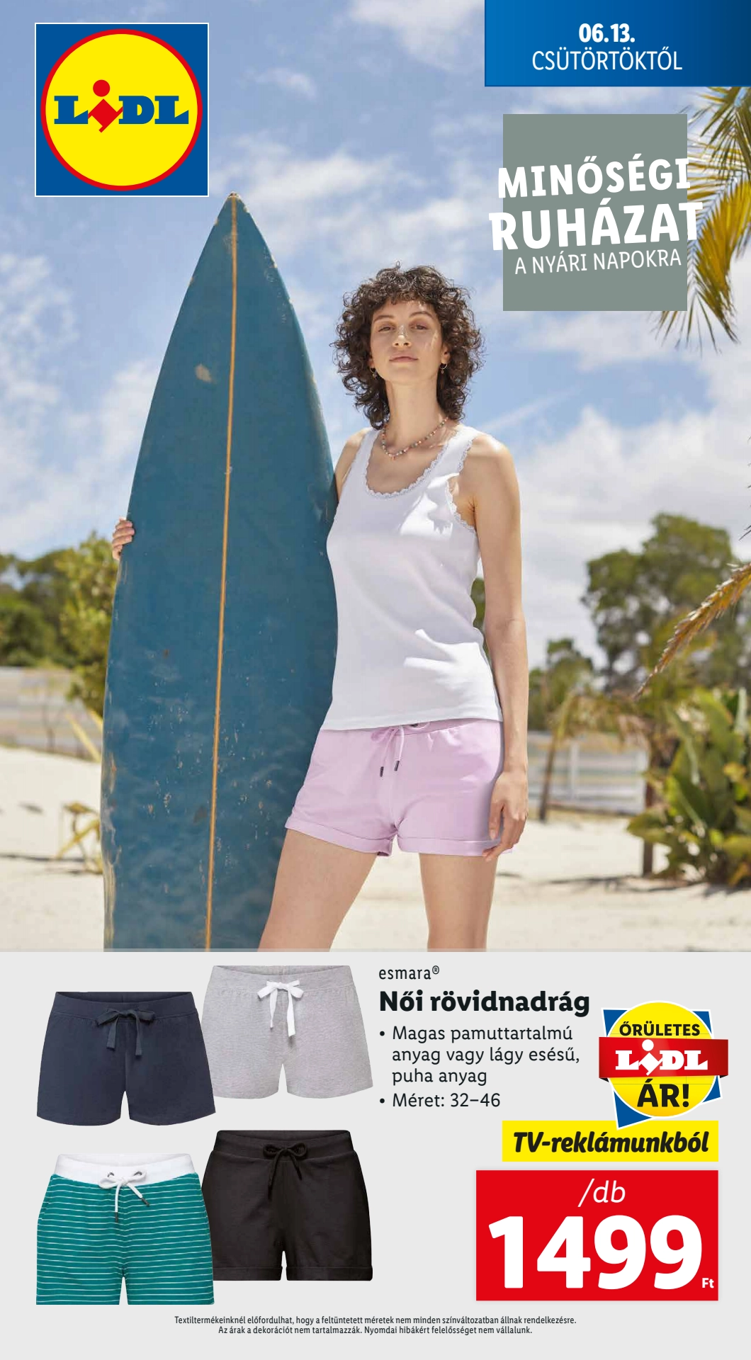 Lapozható Lidl Nonfood szórólap 2024. 06.13 - 1. oldal Lapozható Lidl Nonfood szórólap 2024. 06.13 - 1. oldal