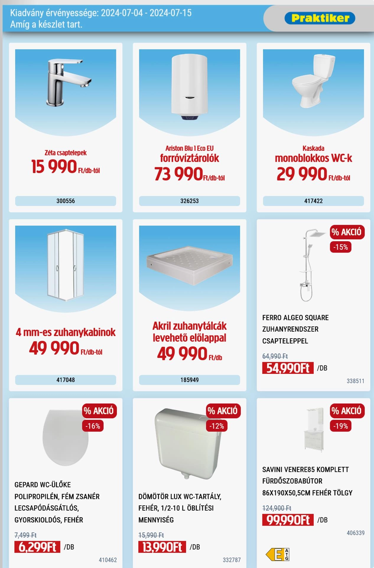 Lapozható Praktiker szórólap 2024. 07.04-07.15 - 7. oldal Lapozható Praktiker szórólap 2024. 07.04-07.15 - 7. oldal