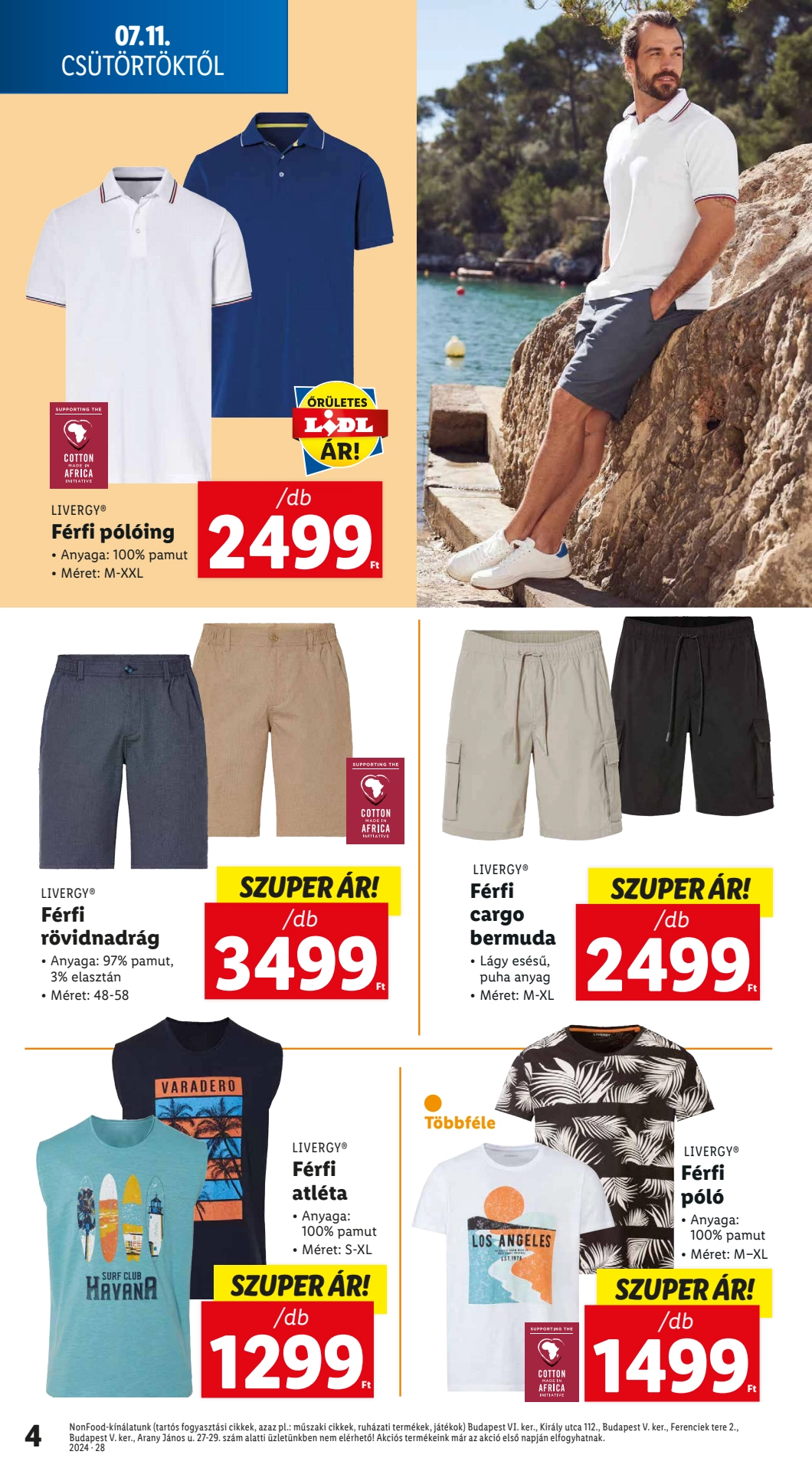 Lapozható Lidl Nonfood szórólap 2024. 07.11 - 4. oldal Lapozható Lidl Nonfood szórólap 2024. 07.11 - 4. oldal