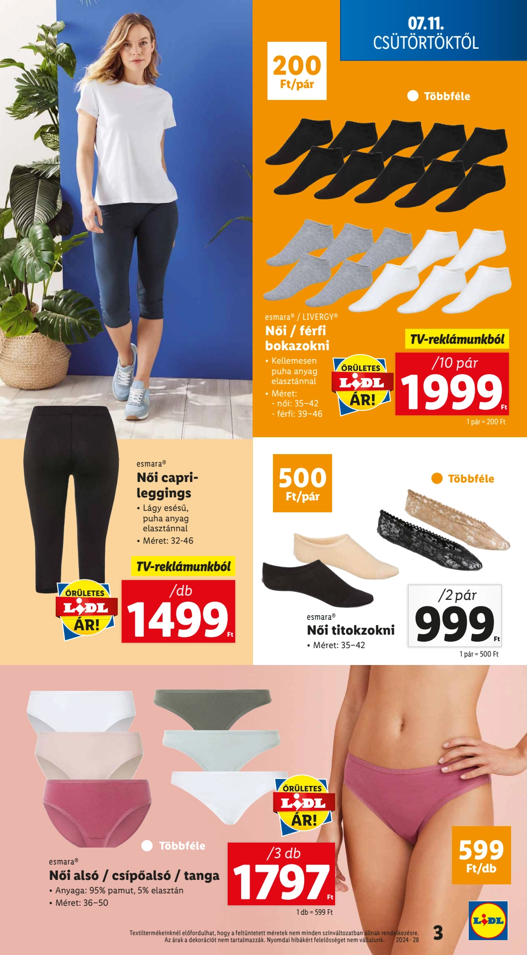 Lapozható Lidl Nonfood szórólap 2024. 07.11 - 3. oldal Lapozható Lidl Nonfood szórólap 2024. 07.11 - 3. oldal