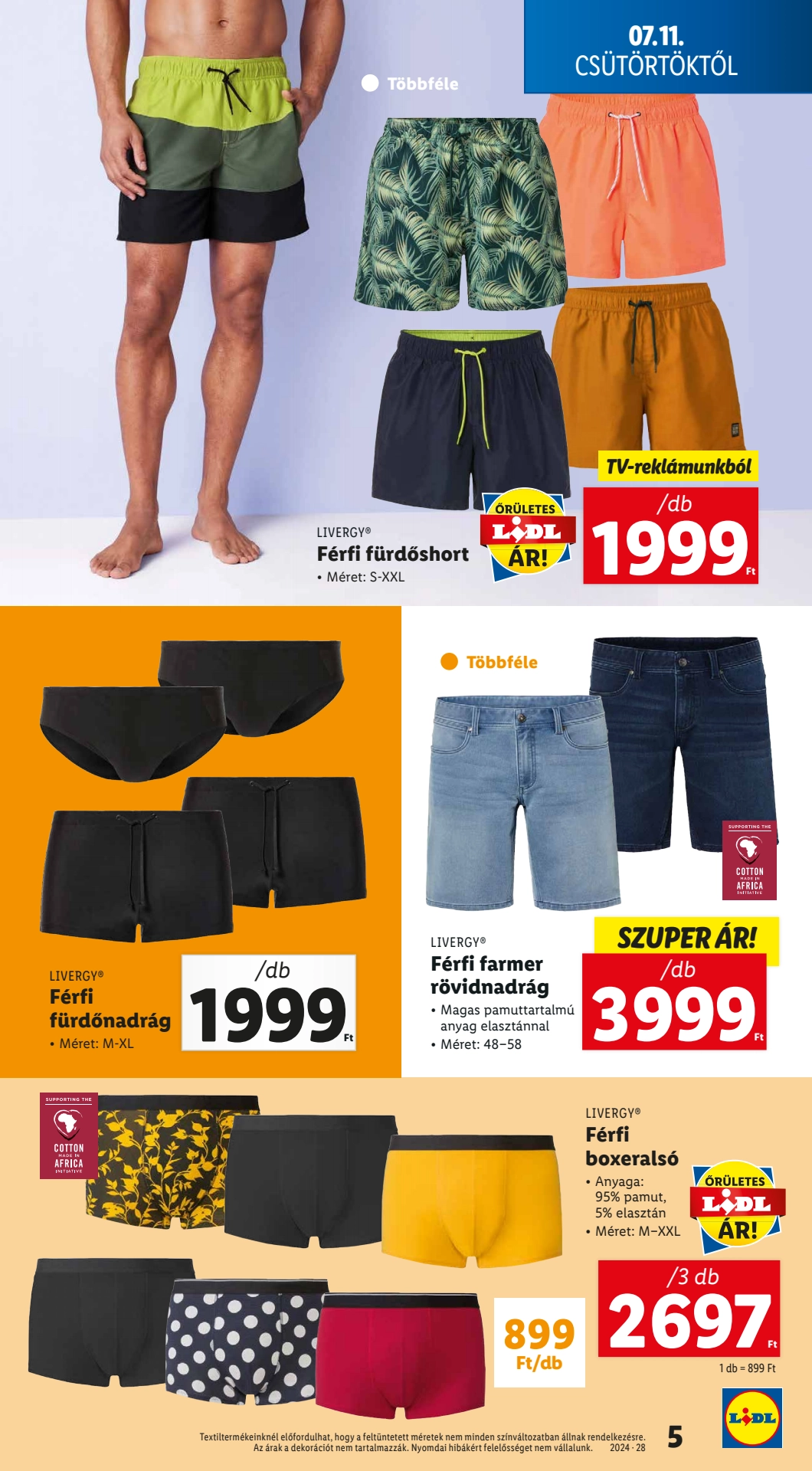 Lapozható Lidl Nonfood szórólap 2024. 07.11 - 5. oldal Lapozható Lidl Nonfood szórólap 2024. 07.11 - 5. oldal