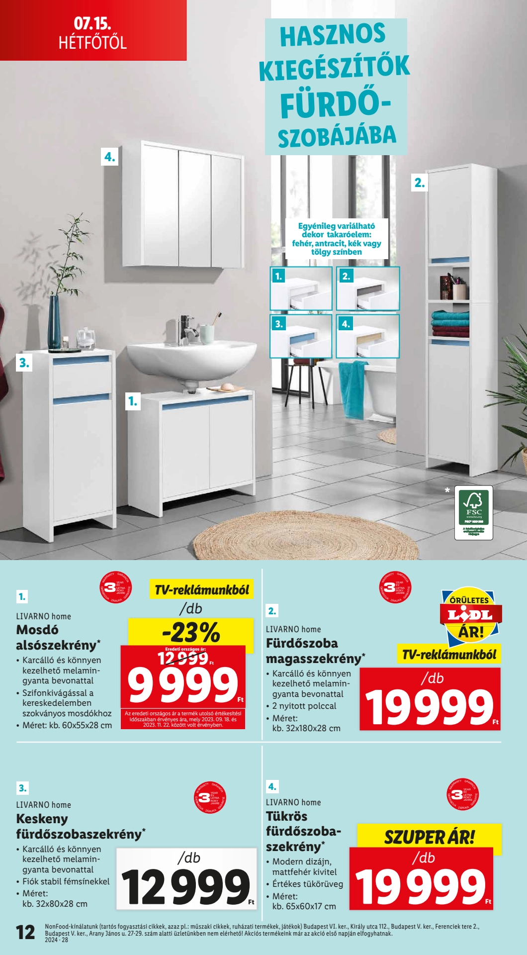 Lapozható Lidl Nonfood szórólap 2024. 07.11 - 12. oldal Lapozható Lidl Nonfood szórólap 2024. 07.11 - 12. oldal