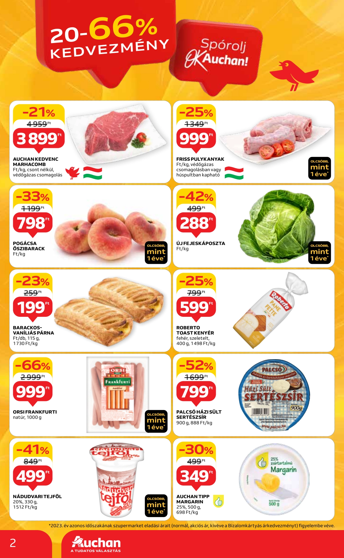 Lapozható Auchan Szupermarket szórólap 2024. 07.11-07.17 - 2. oldal Lapozható Auchan Szupermarket szórólap 2024. 07.11-07.17 - 2. oldal