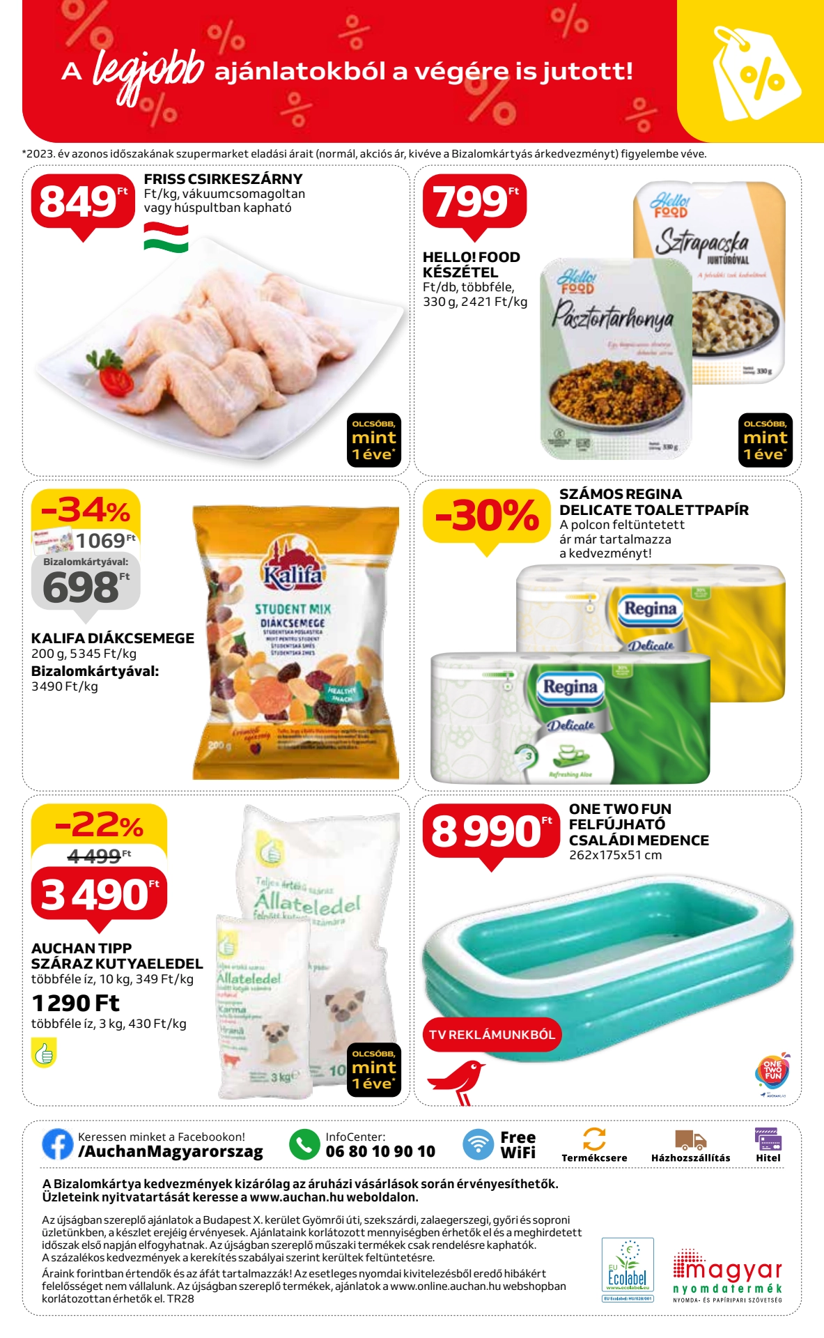 Lapozható Auchan Szupermarket szórólap 2024. 07.11-07.17 - 8. oldal Lapozható Auchan Szupermarket szórólap 2024. 07.11-07.17 - 8. oldal