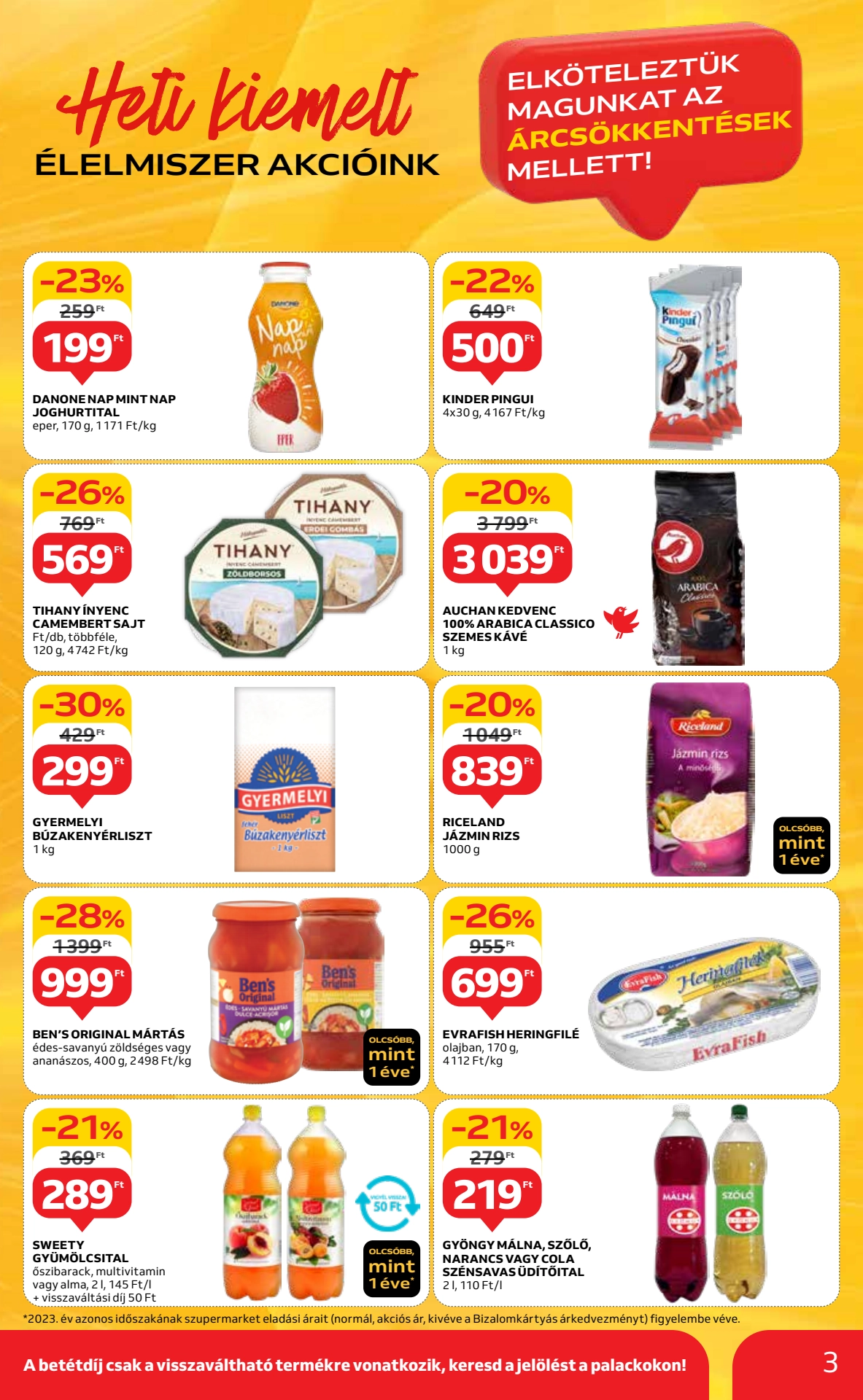 Lapozható Auchan Szupermarket szórólap 2024. 07.11-07.17 - 3. oldal Lapozható Auchan Szupermarket szórólap 2024. 07.11-07.17 - 3. oldal