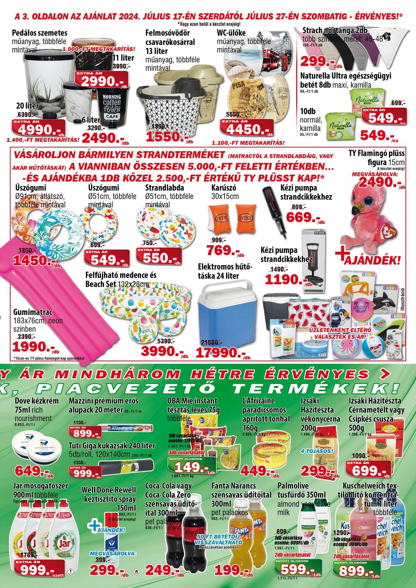 Lapozható Vianni szórólap 2024. 07.10-07.27 - 3. oldal Lapozható Vianni szórólap 2024. 07.10-07.27 - 3. oldal