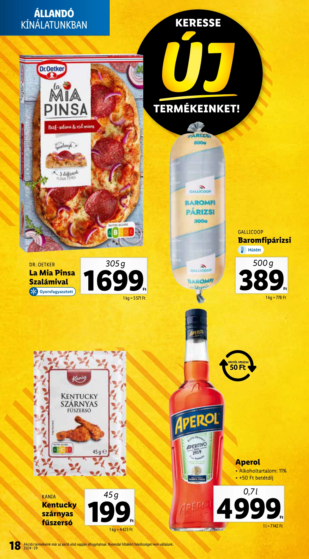 Lapozható Lidl szórólap 2024. 07.18-07.24 - 18. oldal Lapozható Lidl szórólap 2024. 07.18-07.24 - 18. oldal