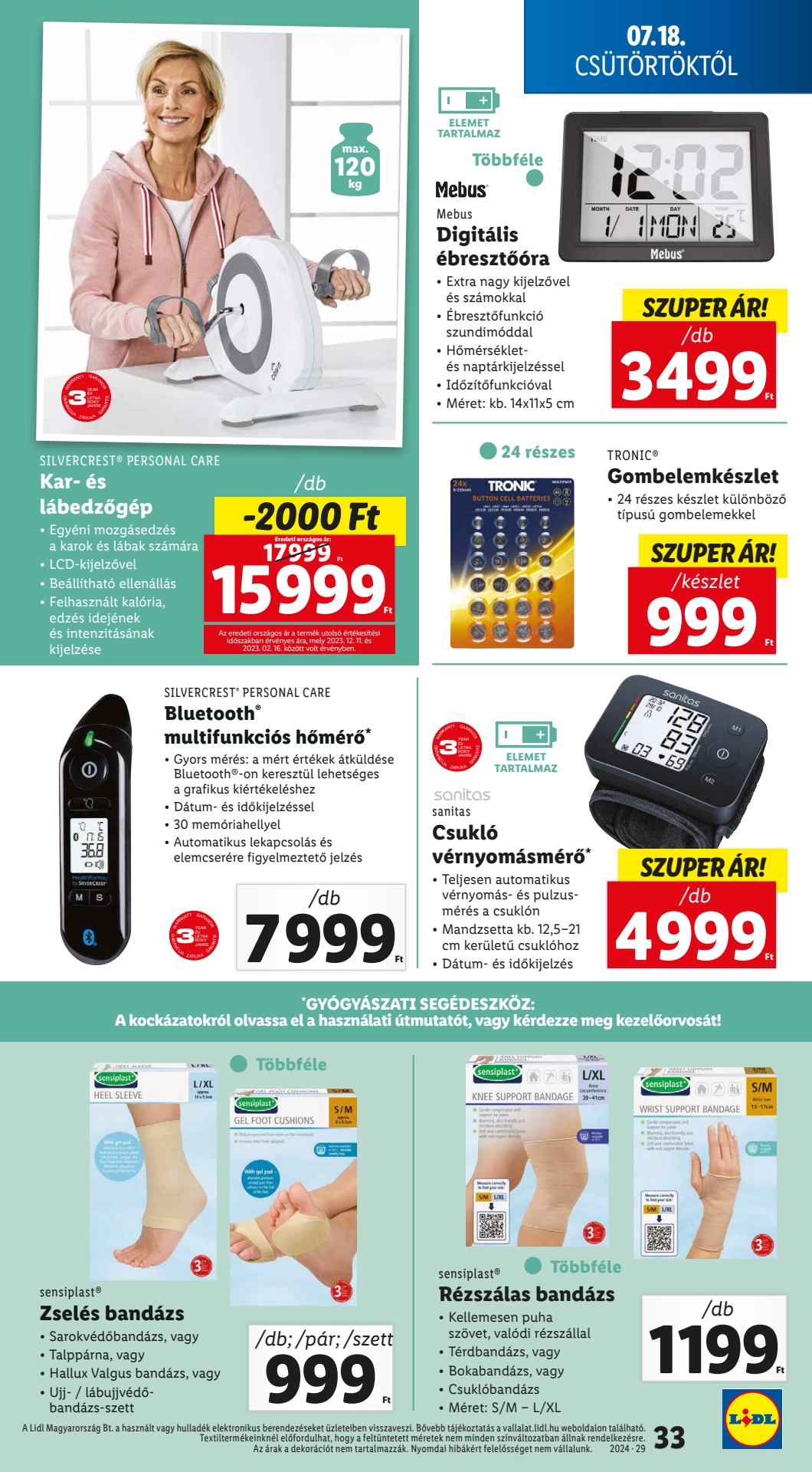 Lapozható Lidl szórólap 2024. 07.18-07.24 - 33. oldal Lapozható Lidl szórólap 2024. 07.18-07.24 - 33. oldal