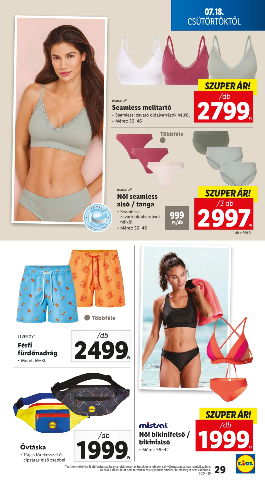 Lapozható Lidl szórólap 2024. 07.18-07.24 - 29. oldal Lapozható Lidl szórólap 2024. 07.18-07.24 - 29. oldal
