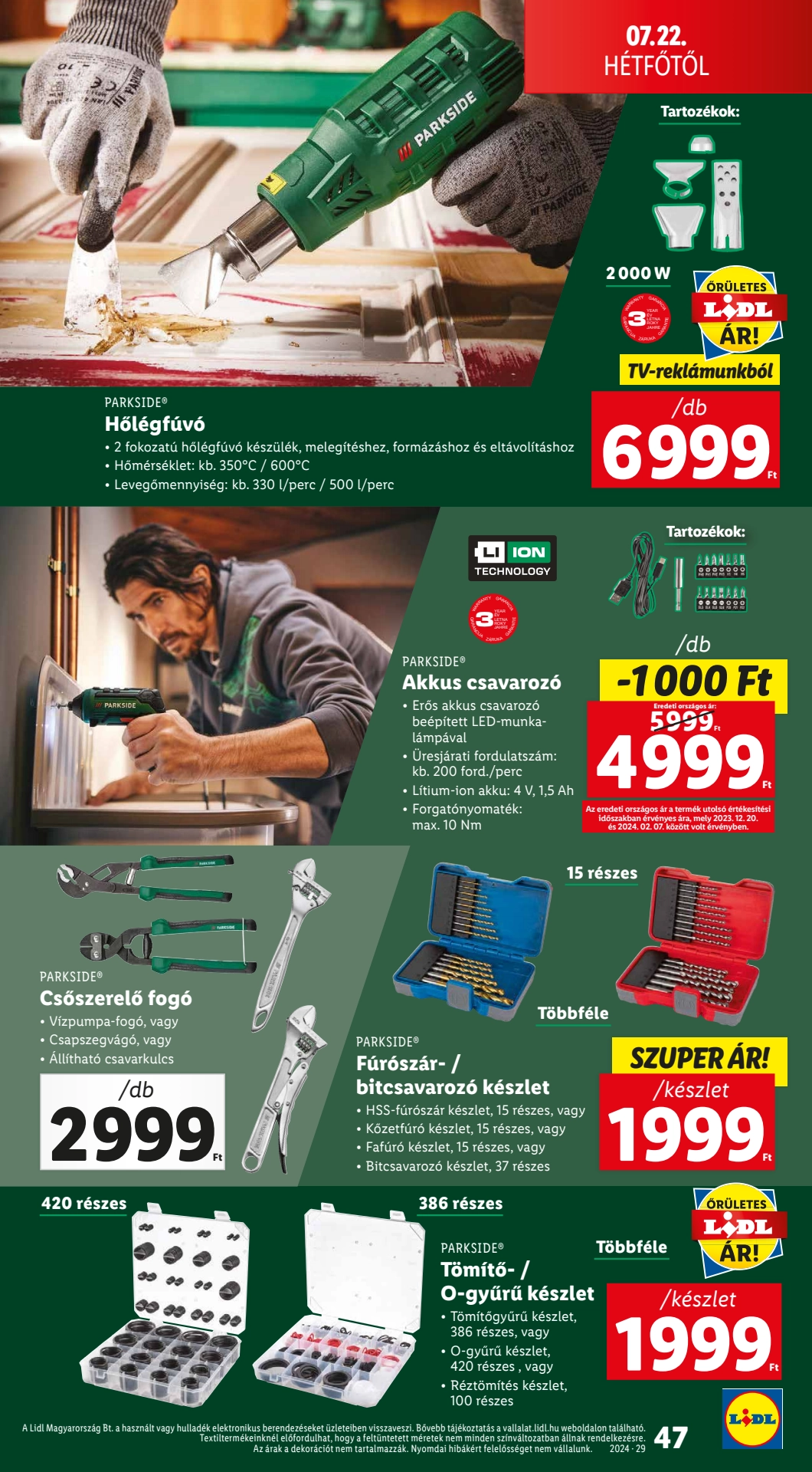 Lapozható Lidl szórólap 2024. 07.18-07.24 - 47. oldal Lapozható Lidl szórólap 2024. 07.18-07.24 - 47. oldal