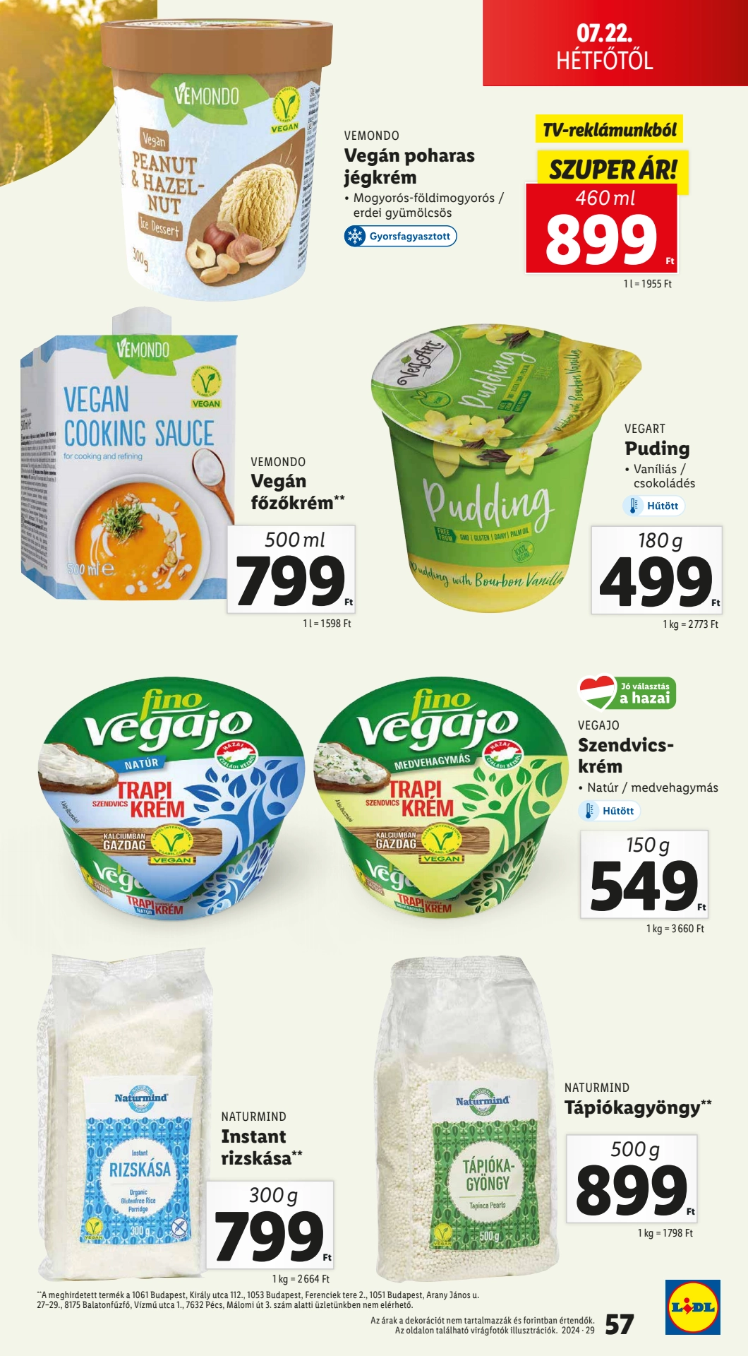 Lapozható Lidl szórólap 2024. 07.18-07.24 - 57. oldal Lapozható Lidl szórólap 2024. 07.18-07.24 - 57. oldal