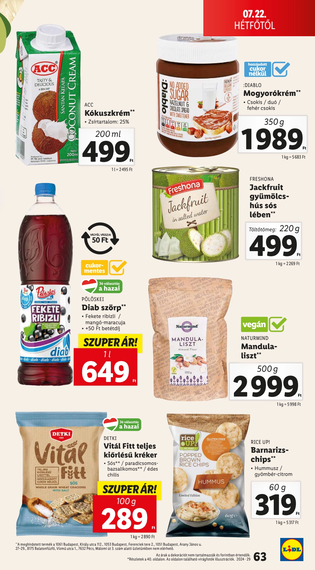 Lapozható Lidl szórólap 2024. 07.18-07.24 - 63. oldal Lapozható Lidl szórólap 2024. 07.18-07.24 - 63. oldal