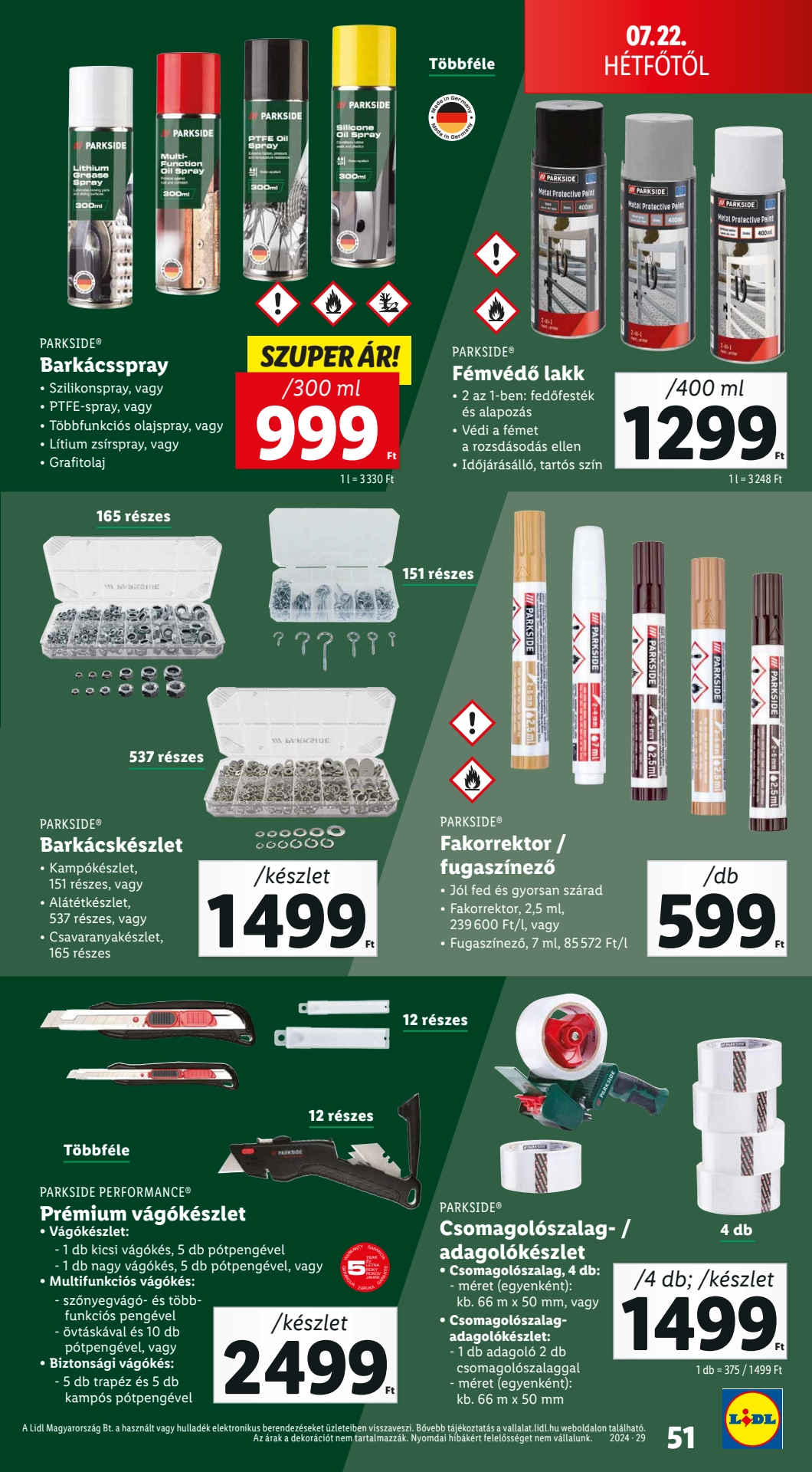 Lapozható Lidl Nonfood szórólap 2024. 07.18 - 19. oldal Lapozható Lidl Nonfood szórólap 2024. 07.18 - 19. oldal