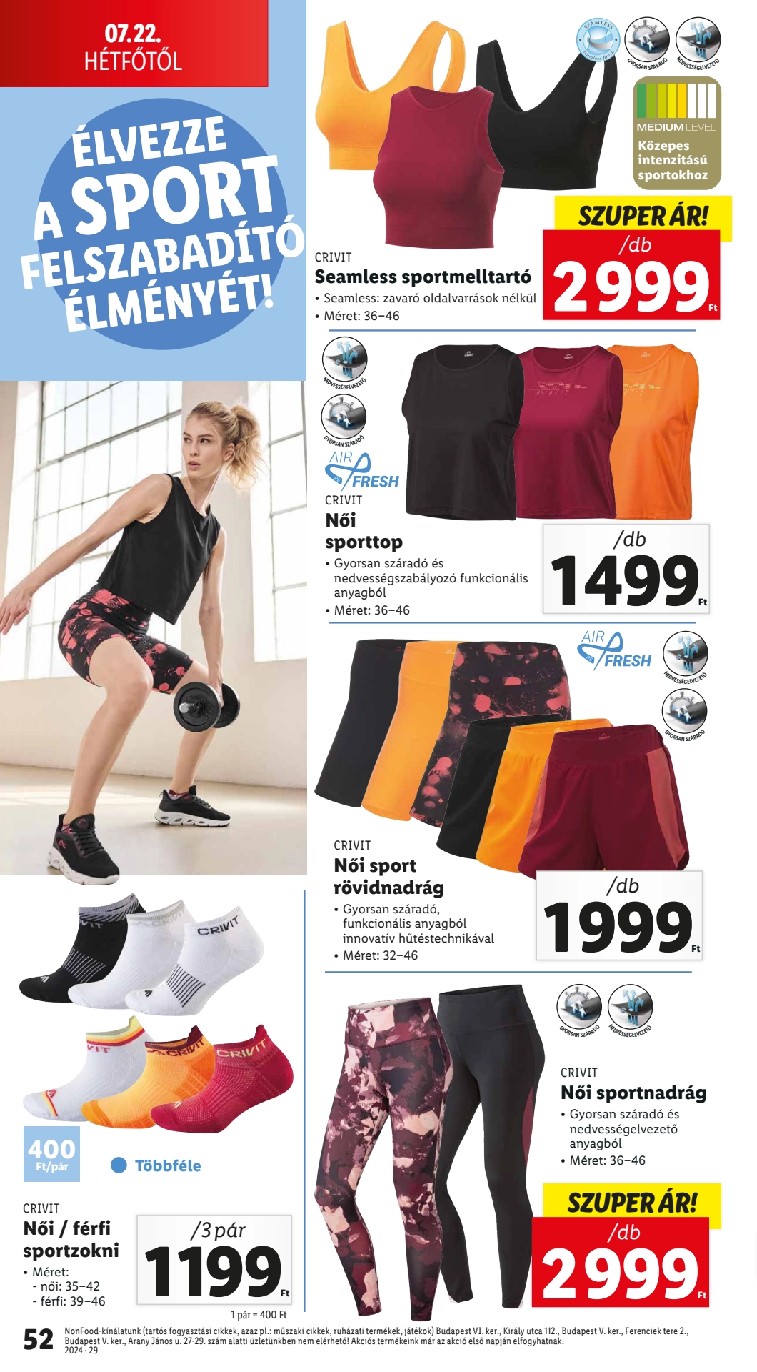 Lapozható Lidl Nonfood szórólap 2024. 07.18 - 20. oldal Lapozható Lidl Nonfood szórólap 2024. 07.18 - 20. oldal