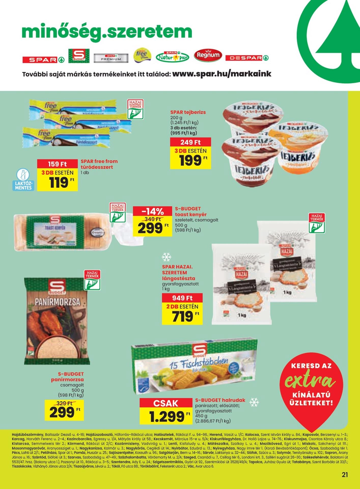 Lapozható Spar Extra szórólap 2024. 07.25-07.31 - 2. oldal Lapozható Spar Extra szórólap 2024. 07.25-07.31 - 2. oldal