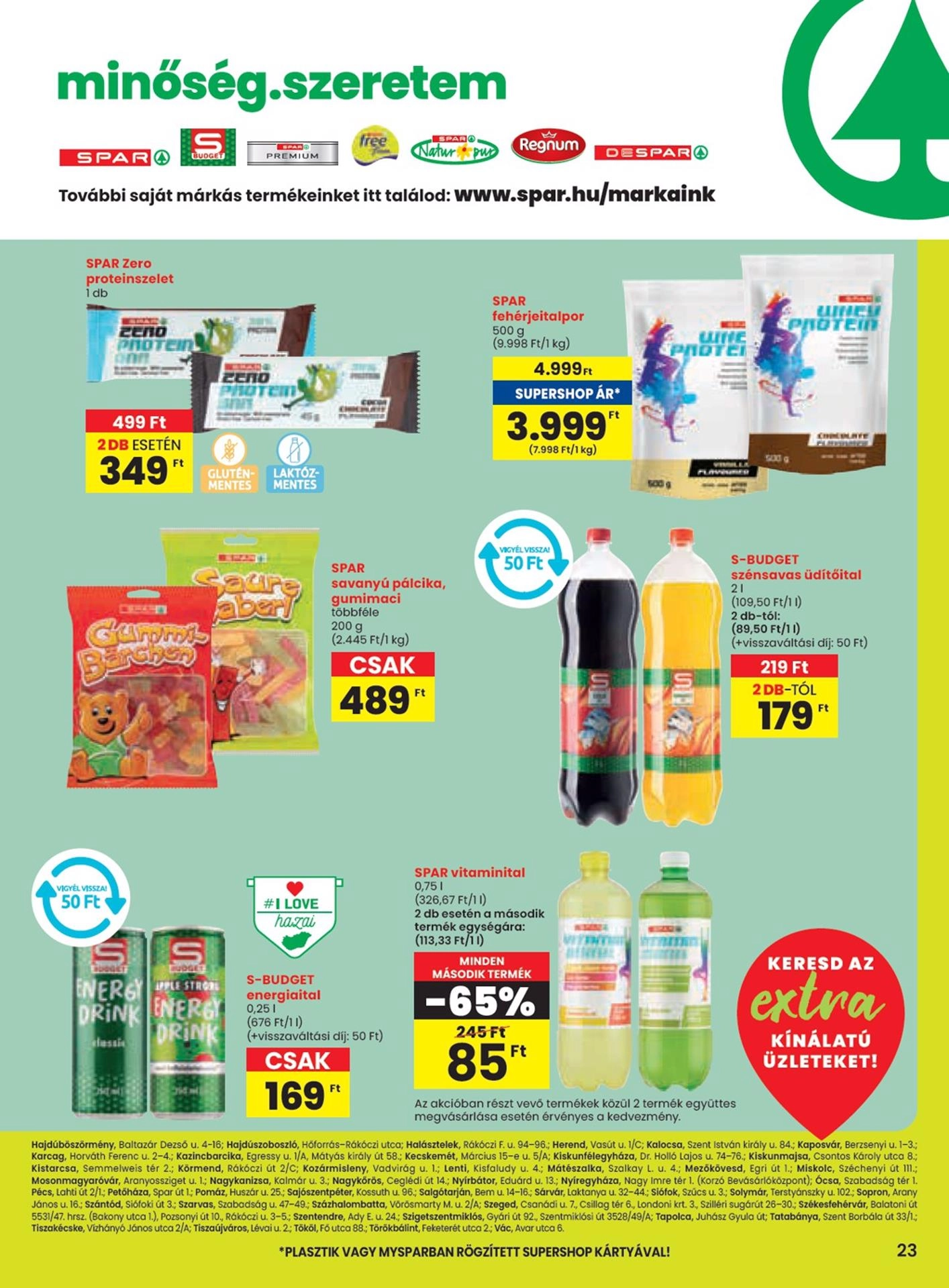 Lapozható Spar Extra szórólap 2024. 07.25-07.31 - 4. oldal Lapozható Spar Extra szórólap 2024. 07.25-07.31 - 4. oldal