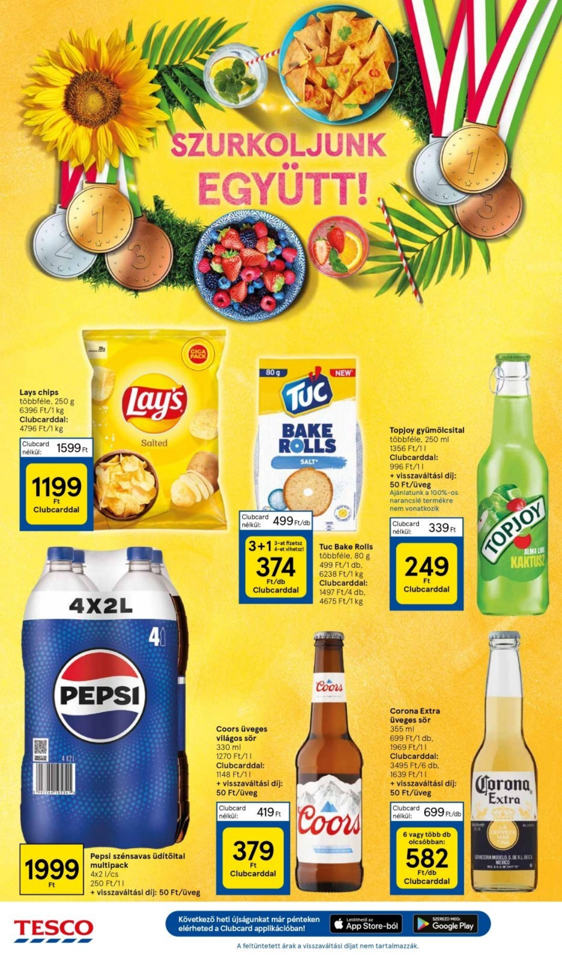 Lapozható Tesco Hipermarket szórólap 2024. 08.01-08.07 - 12. oldal Lapozható Tesco Hipermarket szórólap 2024. 08.01-08.07 - 12. oldal