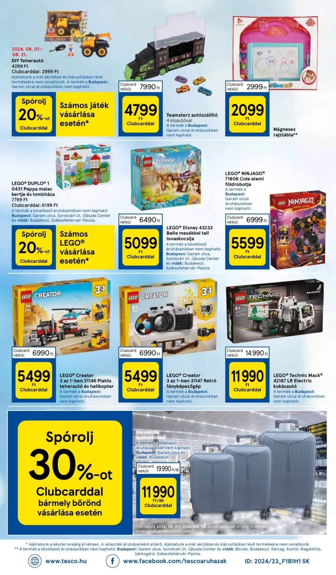 Lapozható Tesco Hipermarket szórólap 2024. 08.01-08.07 - 36. oldal Lapozható Tesco Hipermarket szórólap 2024. 08.01-08.07 - 36. oldal