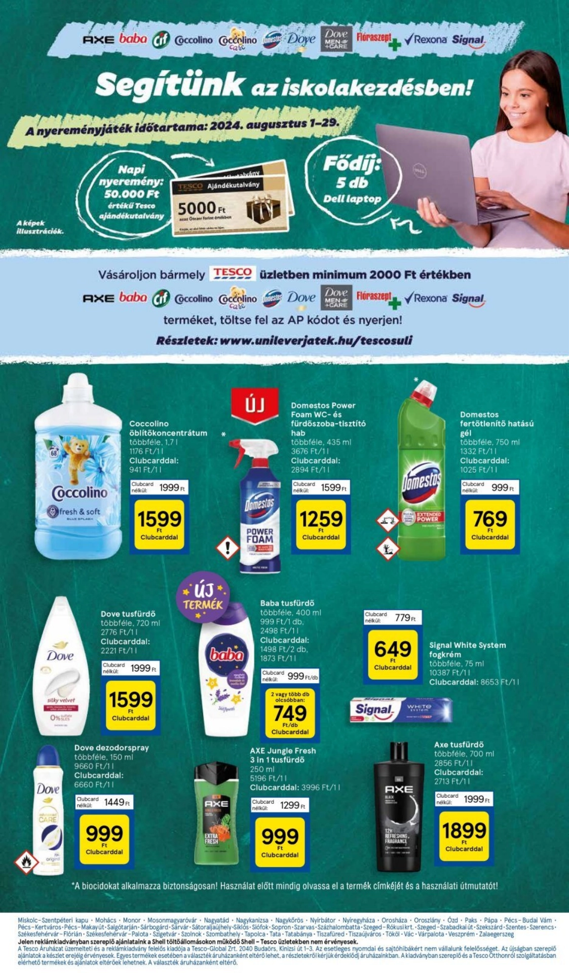 Lapozható Tesco Hipermarket szórólap 2024. 08.01-08.07 - 33. oldal Lapozható Tesco Hipermarket szórólap 2024. 08.01-08.07 - 33. oldal