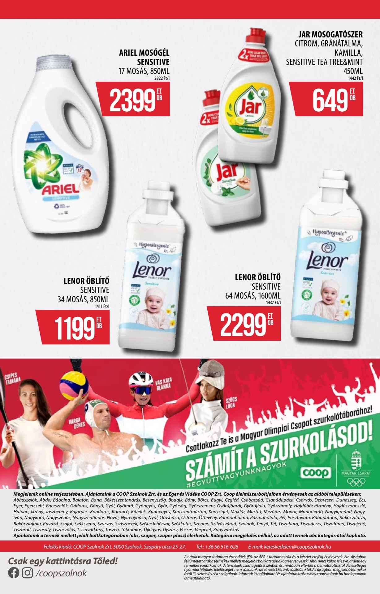 Lapozható Coop Szolnok szórólap 2024. 08.01-08.07 - 16. oldal Lapozható Coop Szolnok szórólap 2024. 08.01-08.07 - 16. oldal