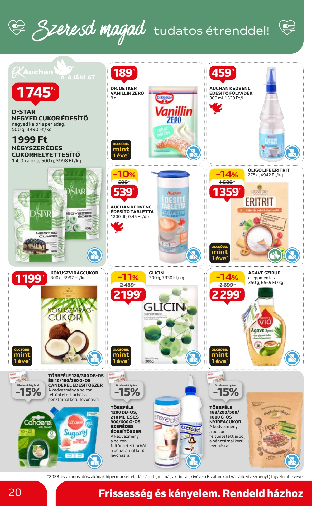 Lapozható Auchan Hipermarket szórólap 2024. 07.18-07.24 - 20. oldal Lapozható Auchan Hipermarket szórólap 2024. 07.18-07.24 - 20. oldal