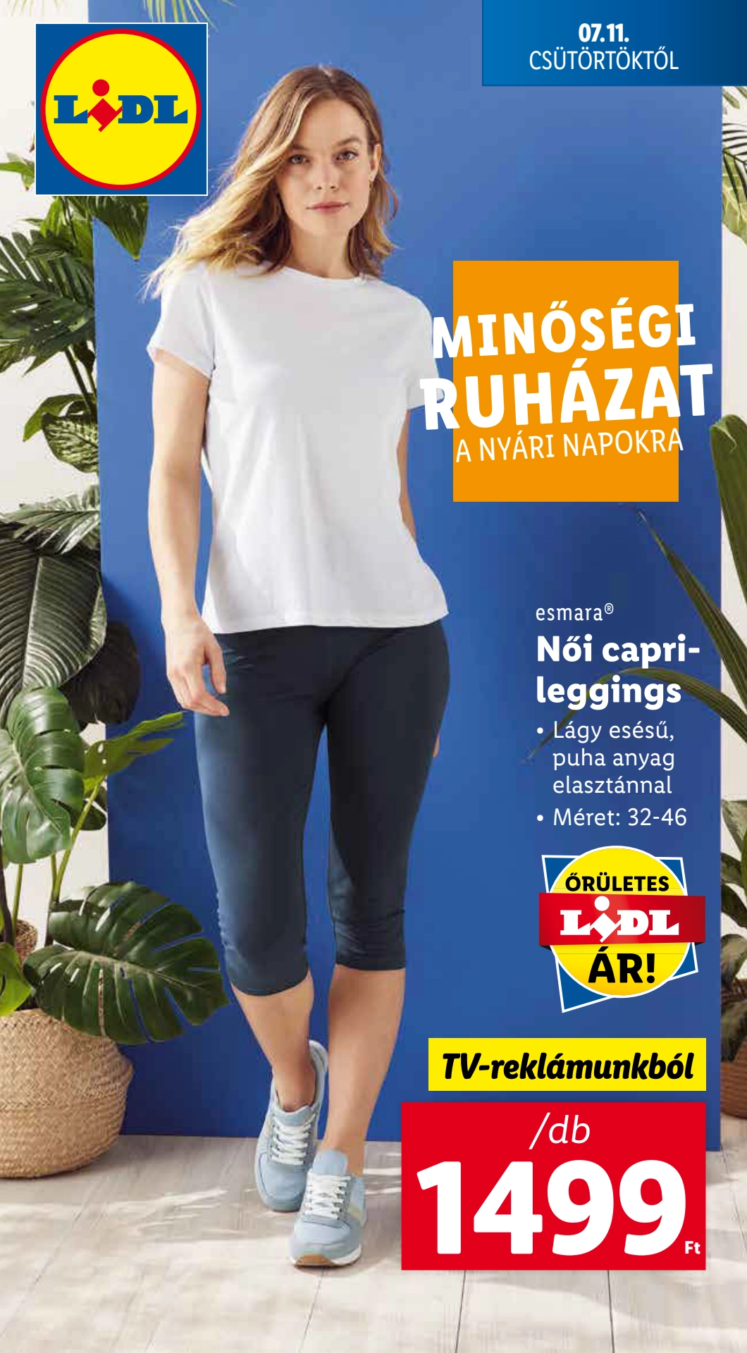Lapozható Lidl Nonfood szórólap 2024. 07.11 - 1. oldal Lapozható Lidl Nonfood szórólap 2024. 07.11 - 1. oldal