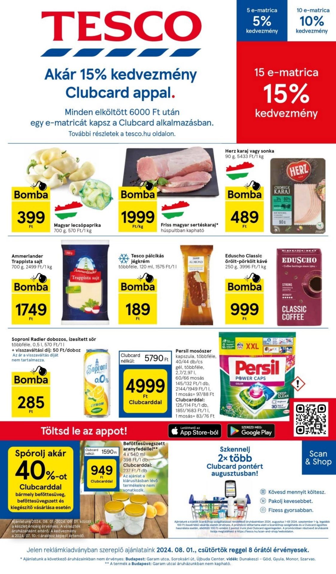 Lapozható Tesco Hipermarket szórólap 2024. 08.01-08.07 - 1. oldal Lapozható Tesco Hipermarket szórólap 2024. 08.01-08.07 - 1. oldal