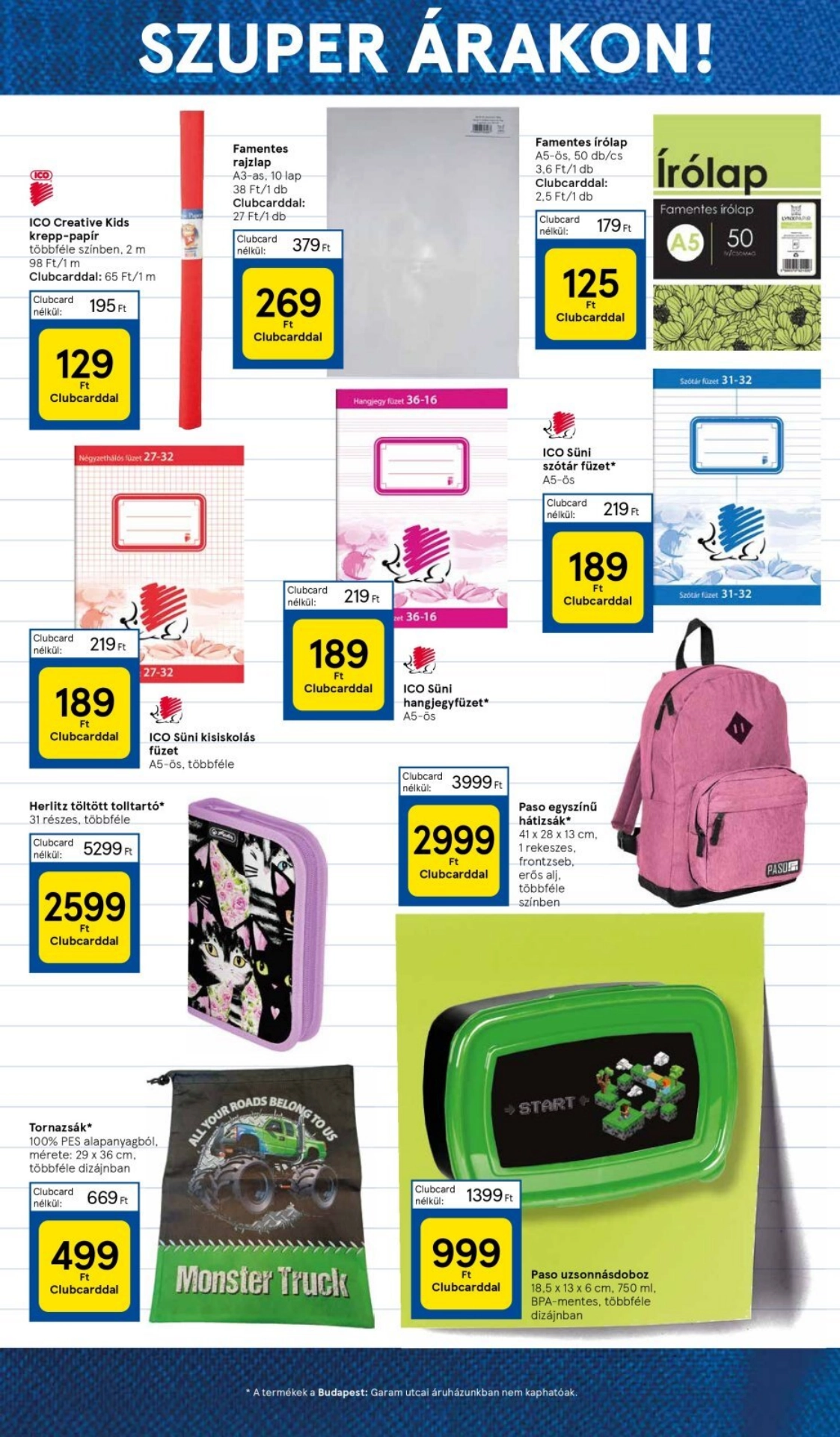 Lapozható Tesco Hipermarket Hello Suli szórólap 2024. 07.08 - 5. oldal Lapozható Tesco Hipermarket Hello Suli szórólap 2024. 07.08 - 5. oldal