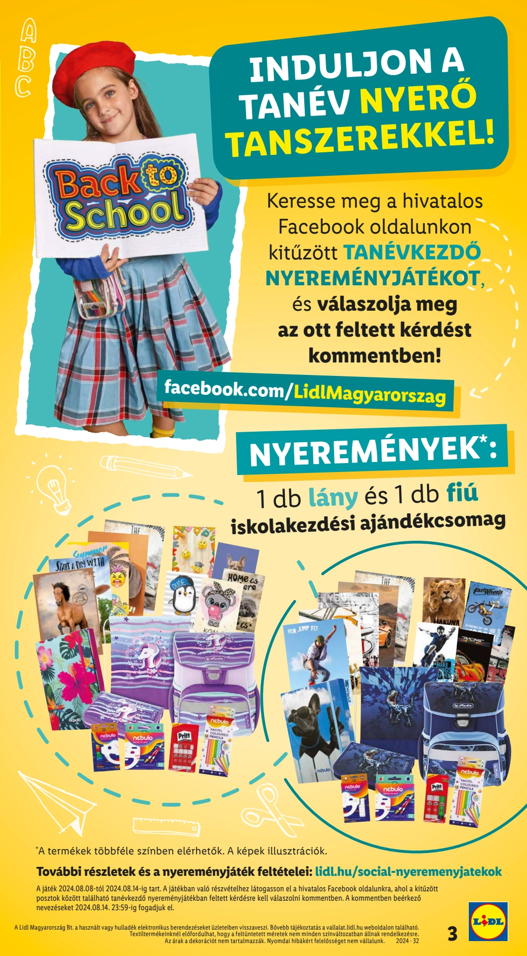 Lapozható Lidl Nonfood szórólap 2024. 08.08 - 3. oldal Lapozható Lidl Nonfood szórólap 2024. 08.08 - 3. oldal