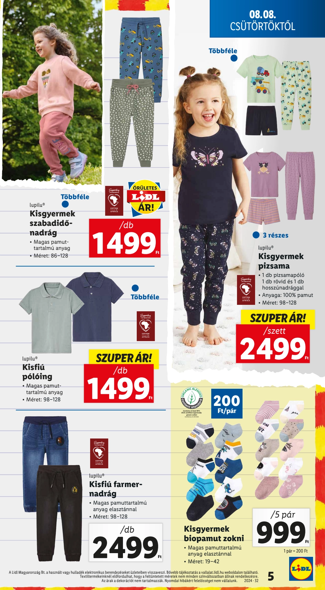 Lapozható Lidl Nonfood szórólap 2024. 08.08 - 5. oldal Lapozható Lidl Nonfood szórólap 2024. 08.08 - 5. oldal