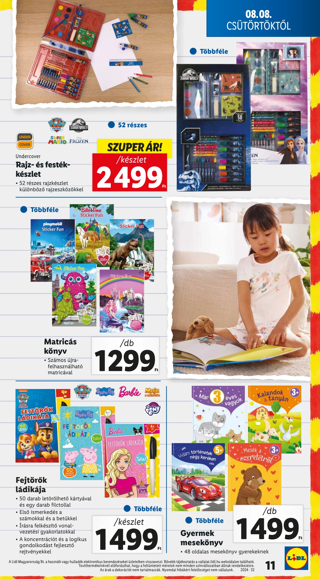 Lapozható Lidl Nonfood szórólap 2024. 08.08 - 11. oldal Lapozható Lidl Nonfood szórólap 2024. 08.08 - 11. oldal