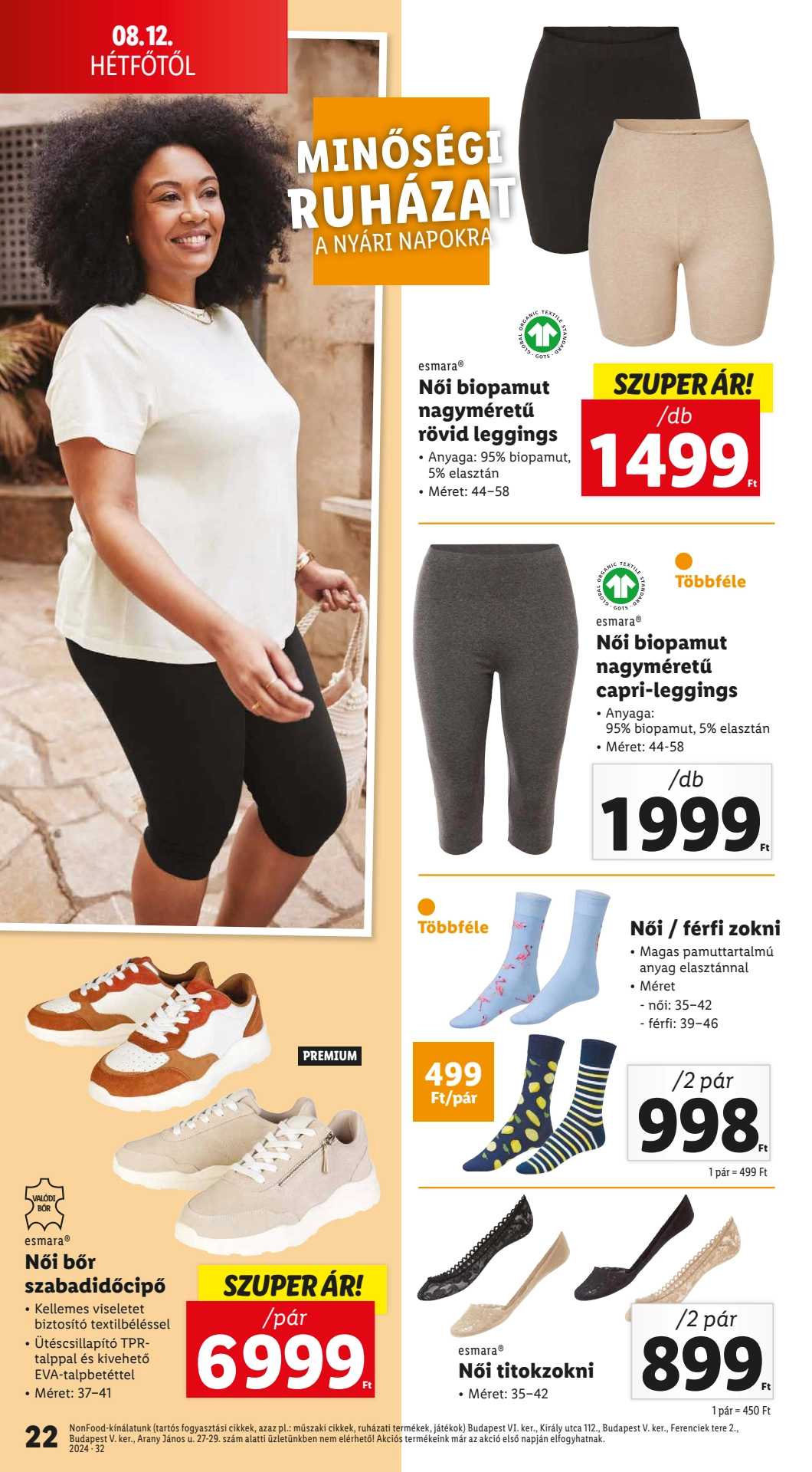 Lapozható Lidl Nonfood szórólap 2024. 08.08 - 22. oldal Lapozható Lidl Nonfood szórólap 2024. 08.08 - 22. oldal