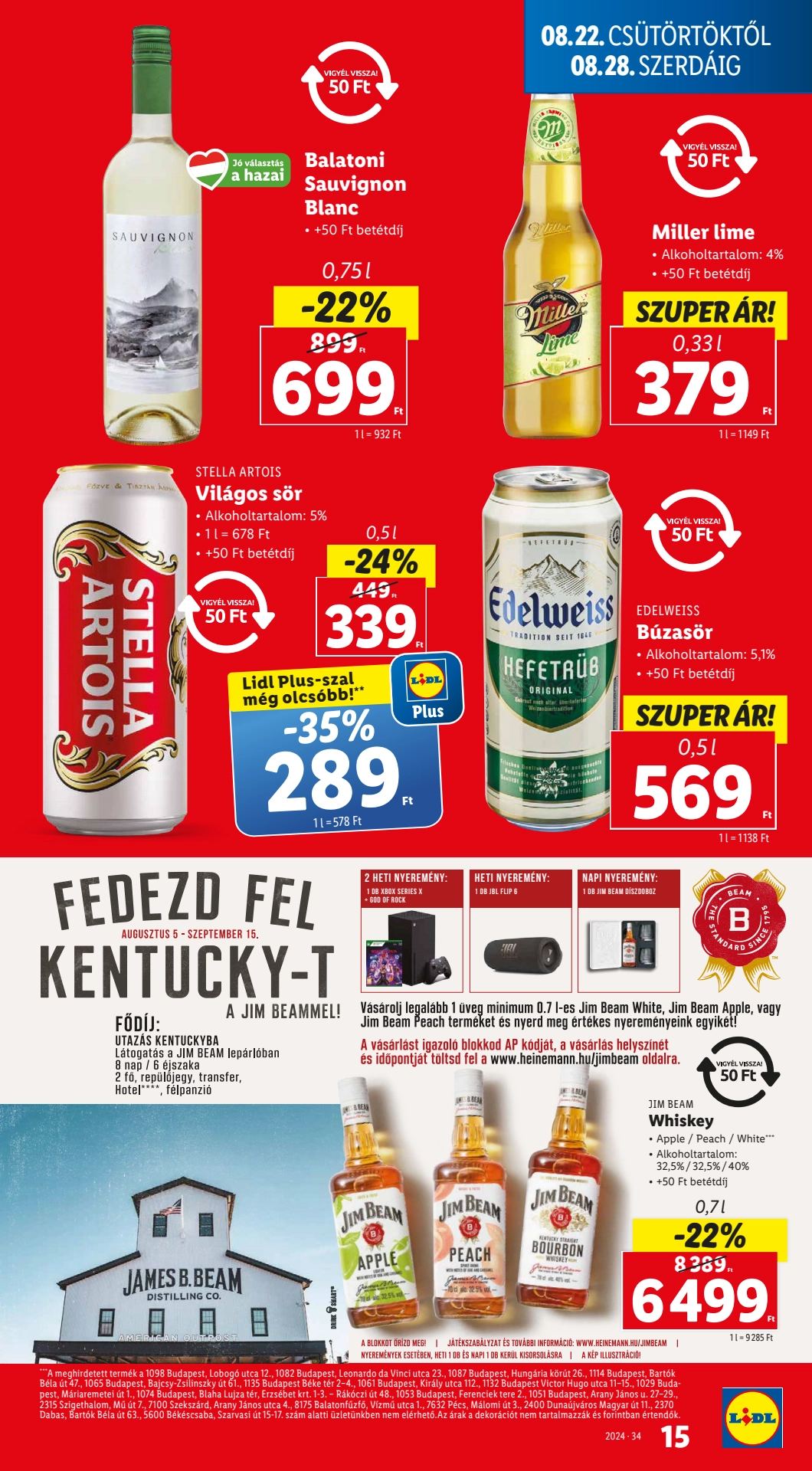Lapozható Lidl szórólap 2024. 08.22-08.28 - 15. oldal Lapozható Lidl szórólap 2024. 08.22-08.28 - 15. oldal