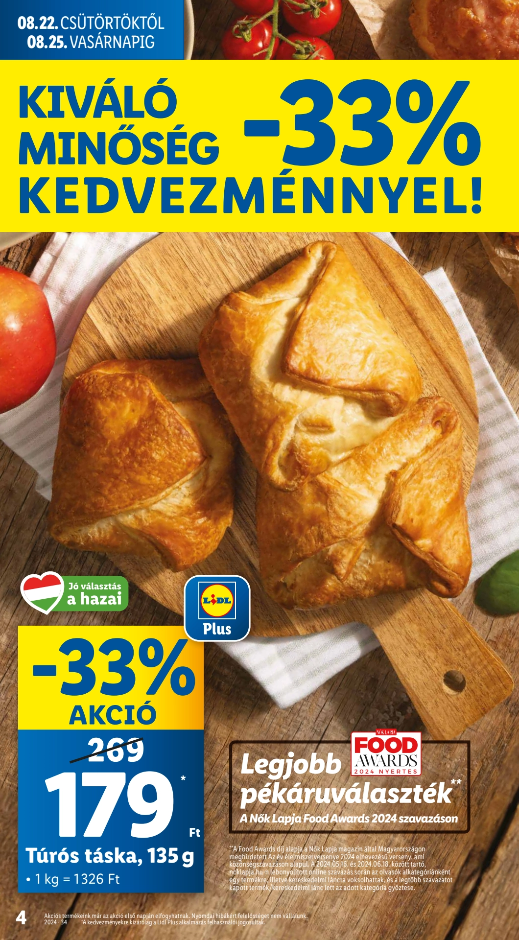 Lapozható Lidl szórólap 2024. 08.22-08.28 - 4. oldal Lapozható Lidl szórólap 2024. 08.22-08.28 - 4. oldal